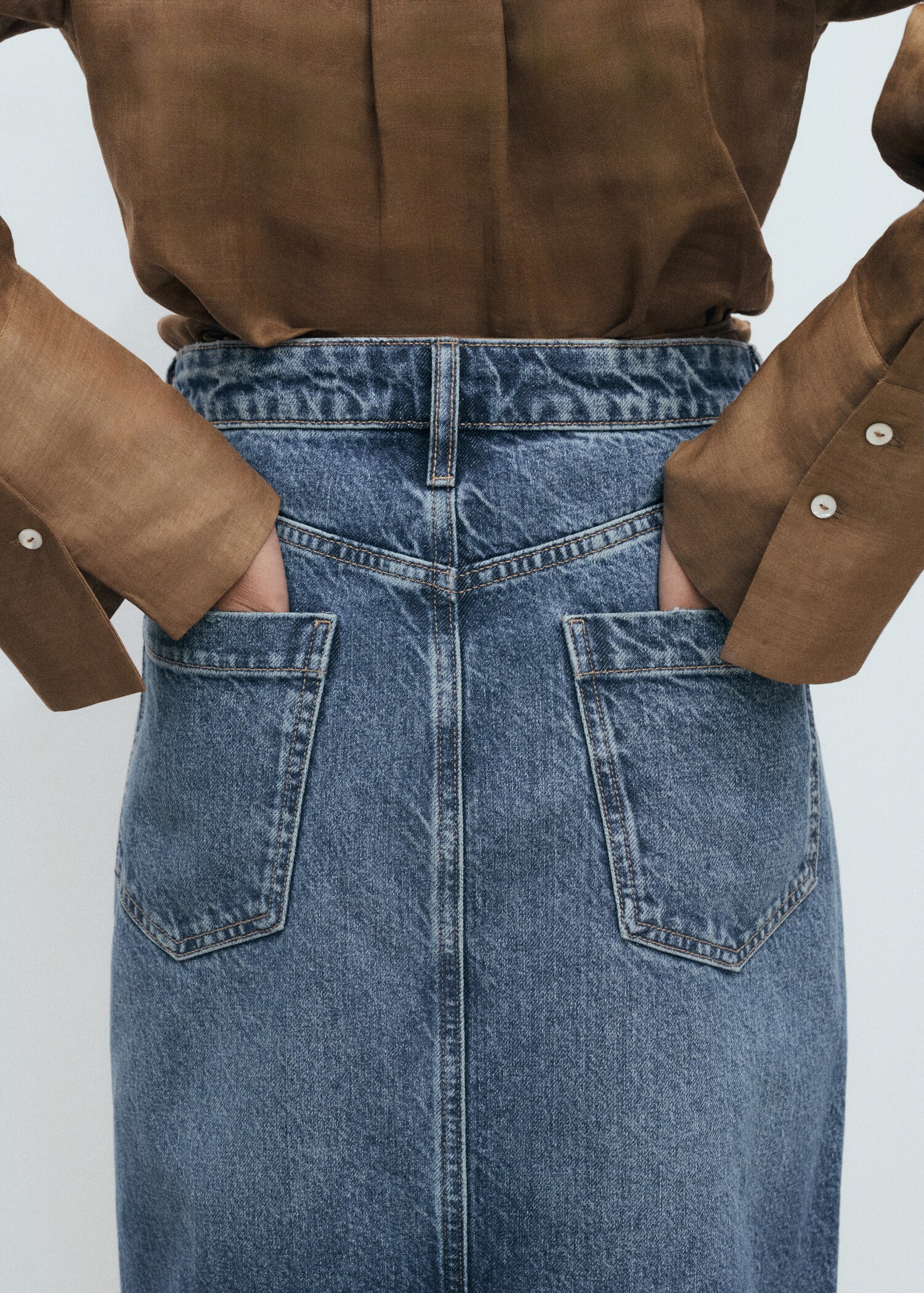 Gonna midi denim - Dettaglio dell'articolo 6