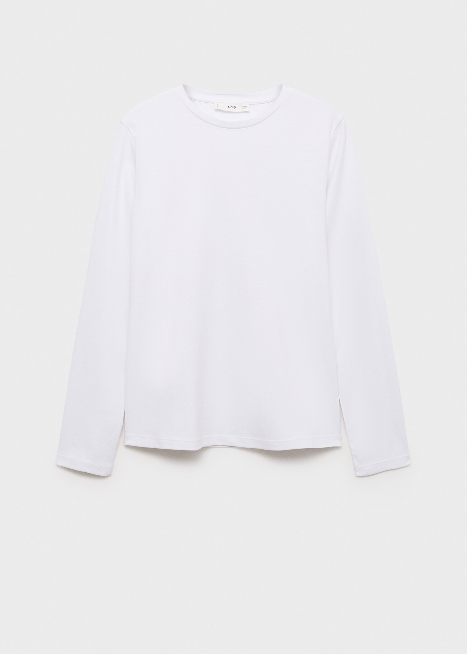 Long sleeve cotton t-shirt - Article without model