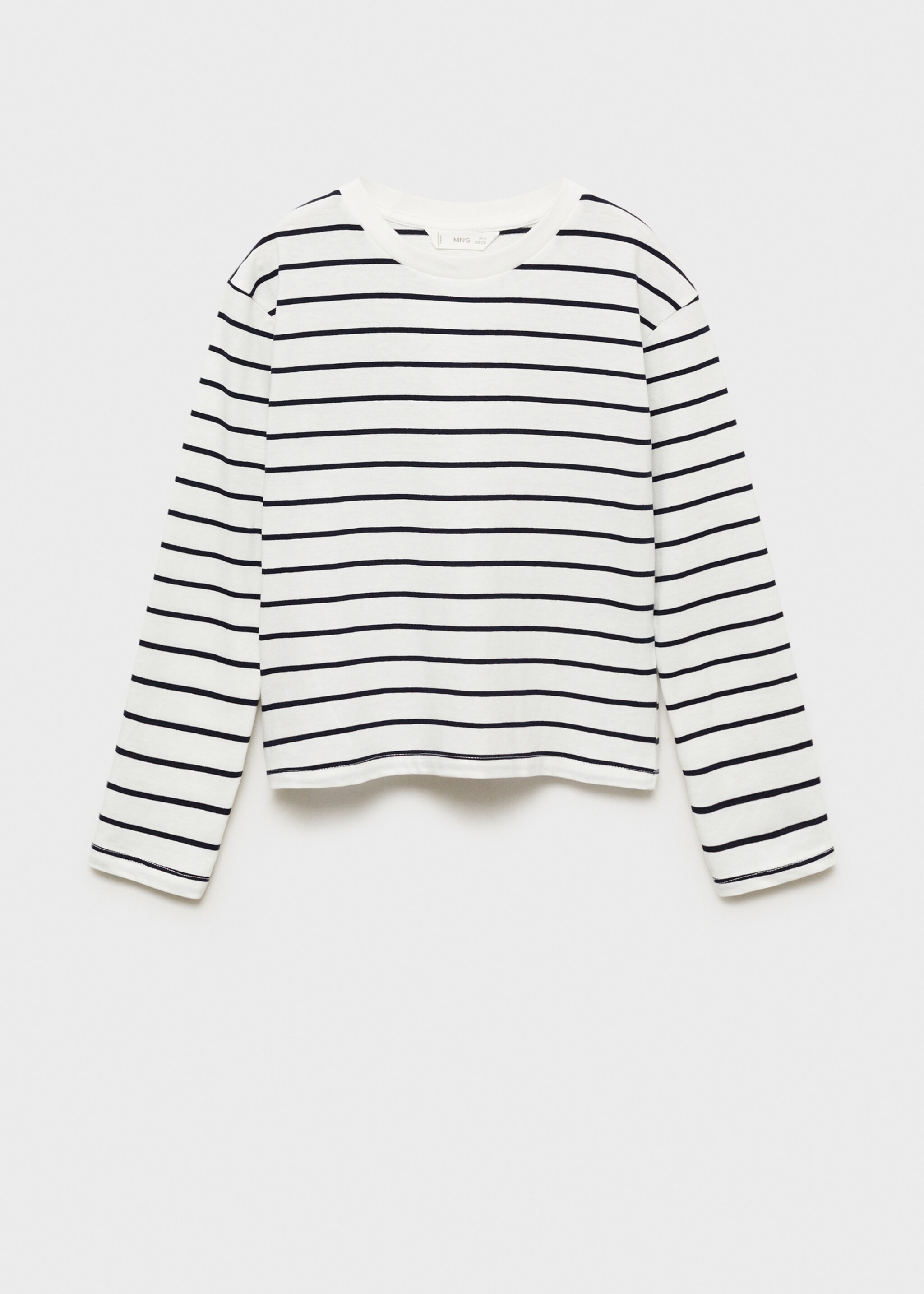 Striped cotton T-shirt - Article without model