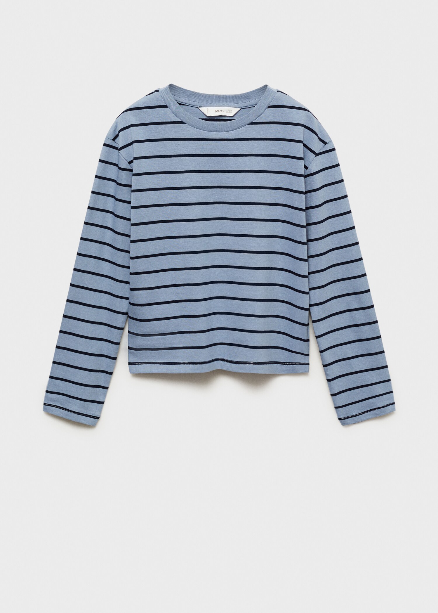 Striped cotton T-shirt - Article without model