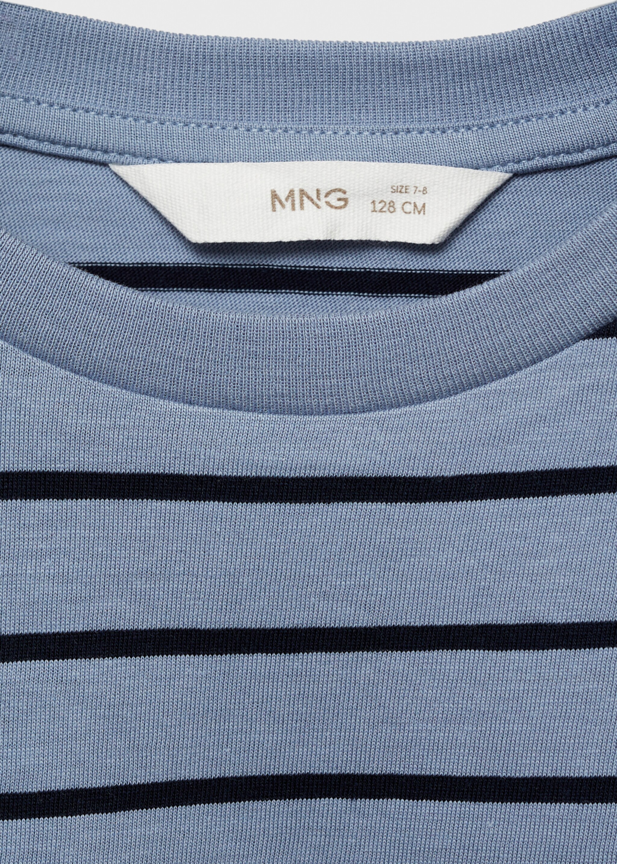 Gestreiftes Baumwoll-Shirt - Detail des Artikels 8