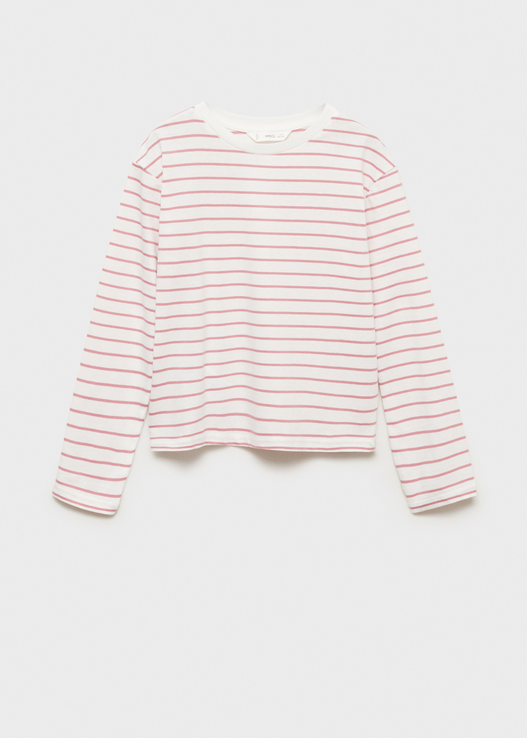 Striped cotton T-shirt - Article without model