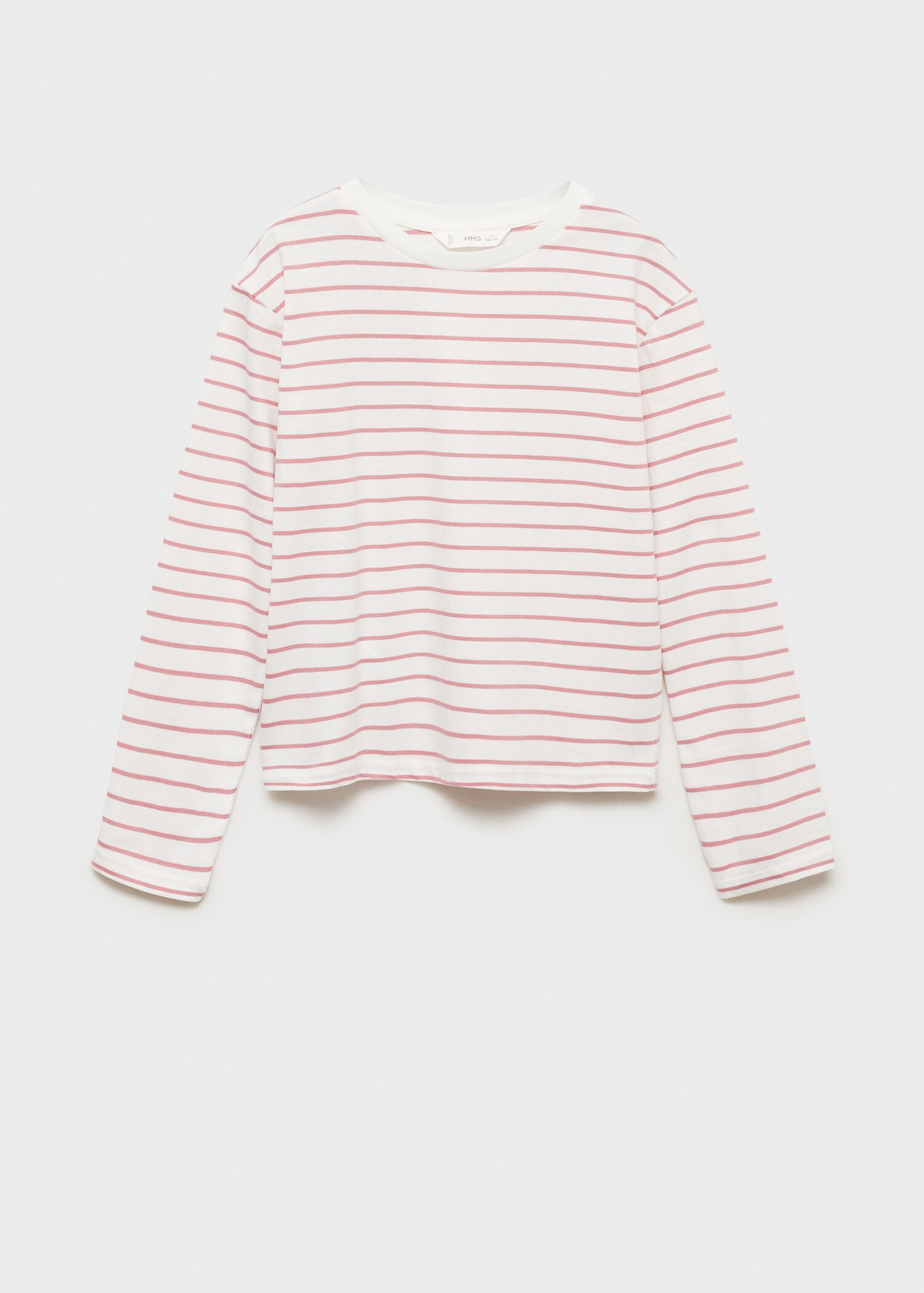 Striped cotton T-shirt - Article without model