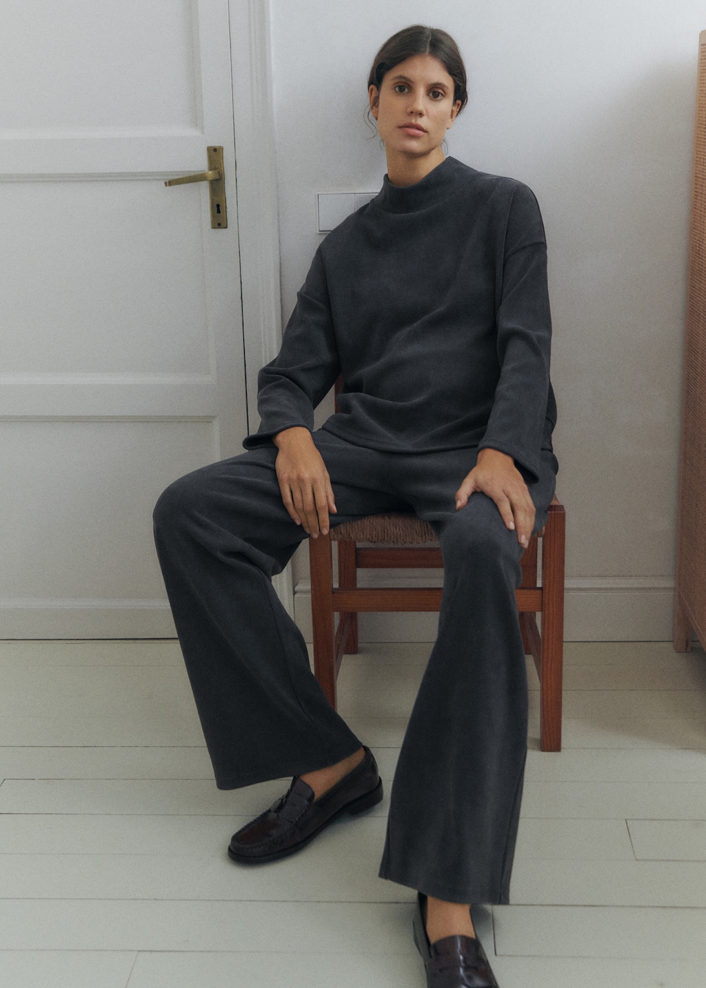 Mango Corduroy maternity sweater