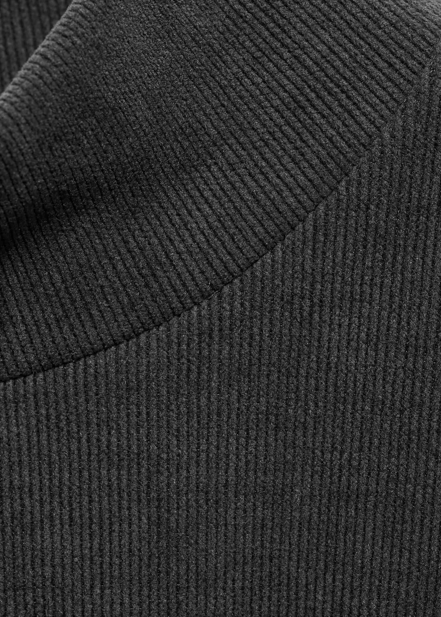 Fitilli kadife perkins yaka sweatshirt - Ürün detayı 8