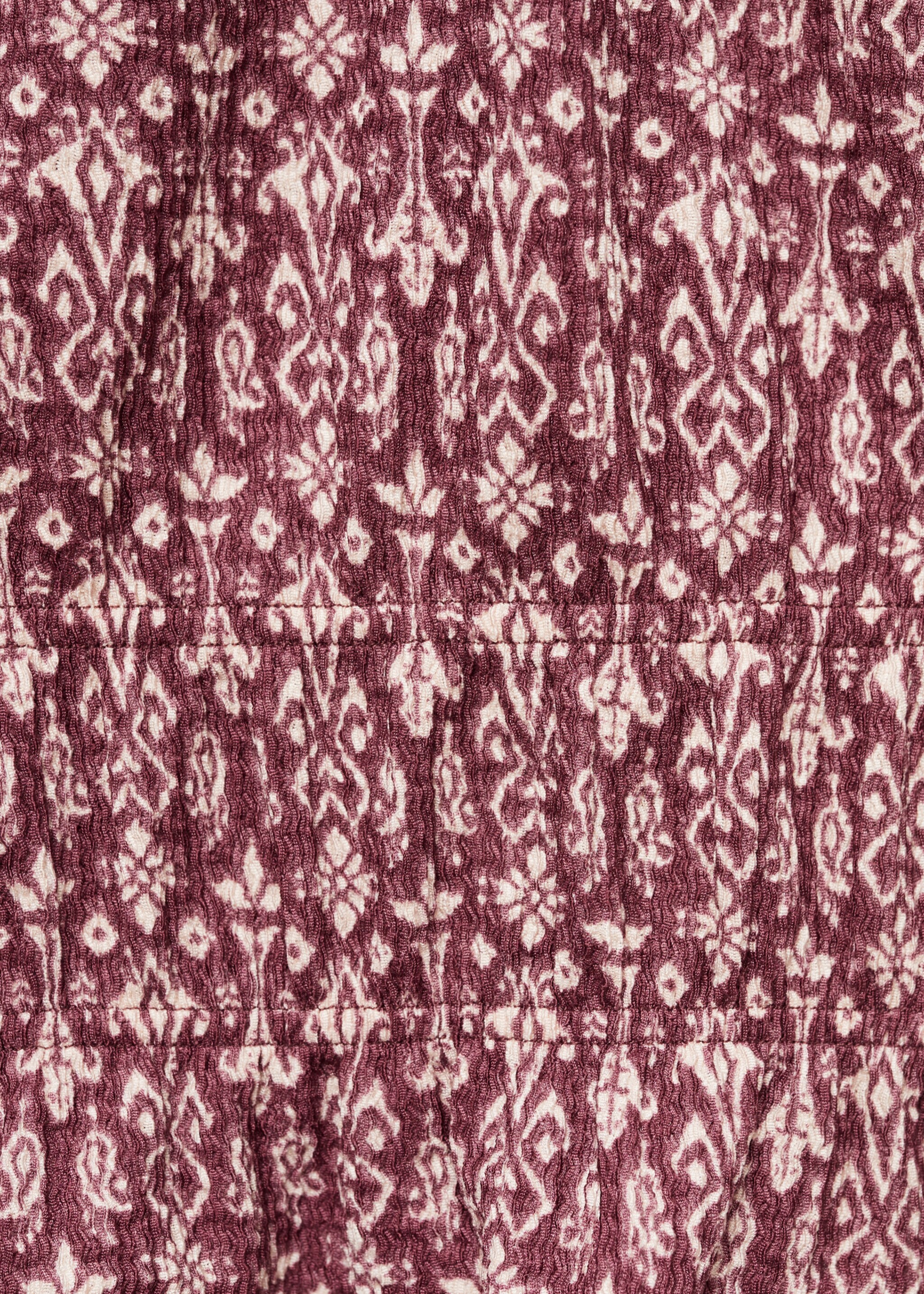 Ruched printed blouse - Details of the article 8