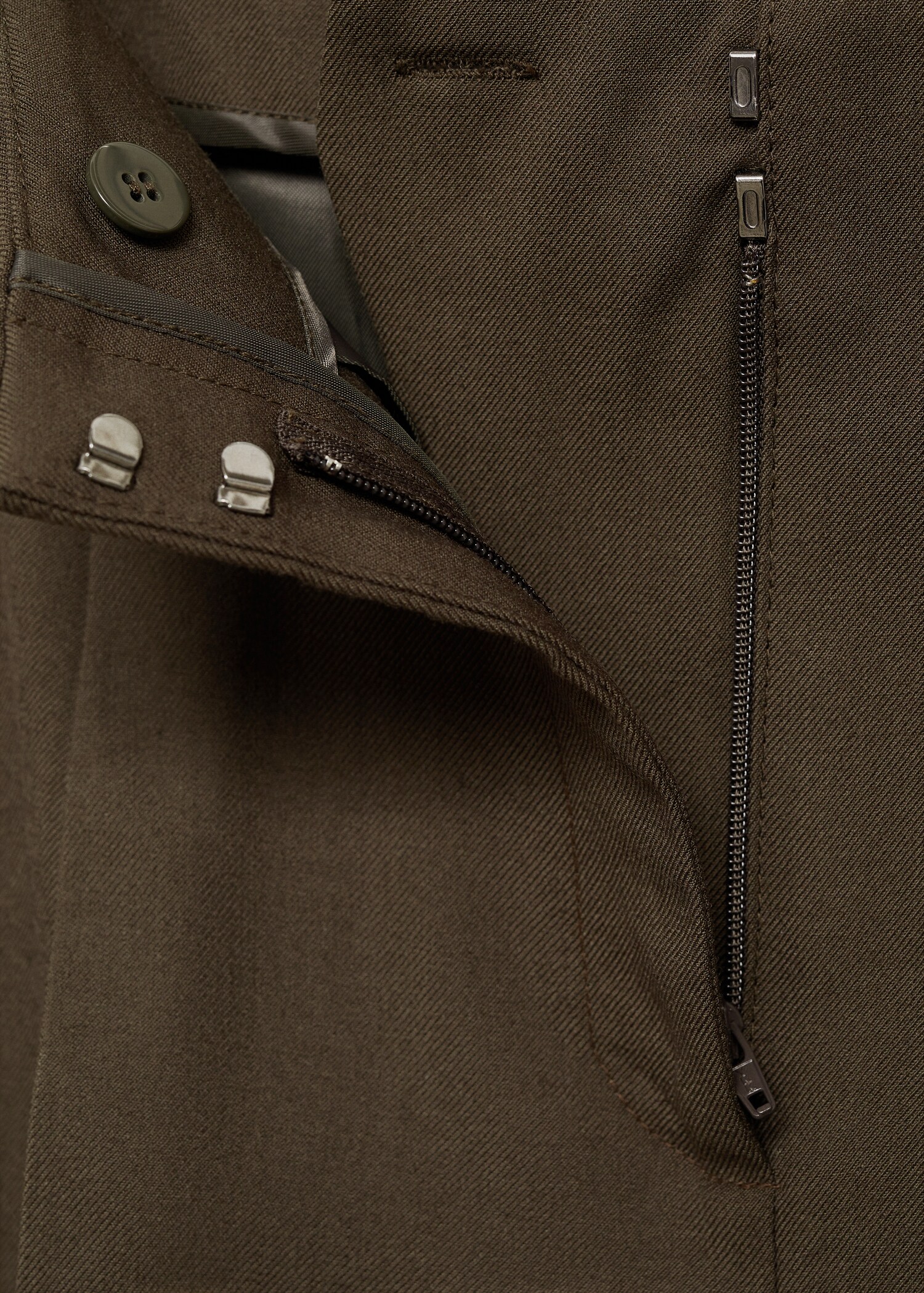 Wide-leg suit trousers - Details of the article 8