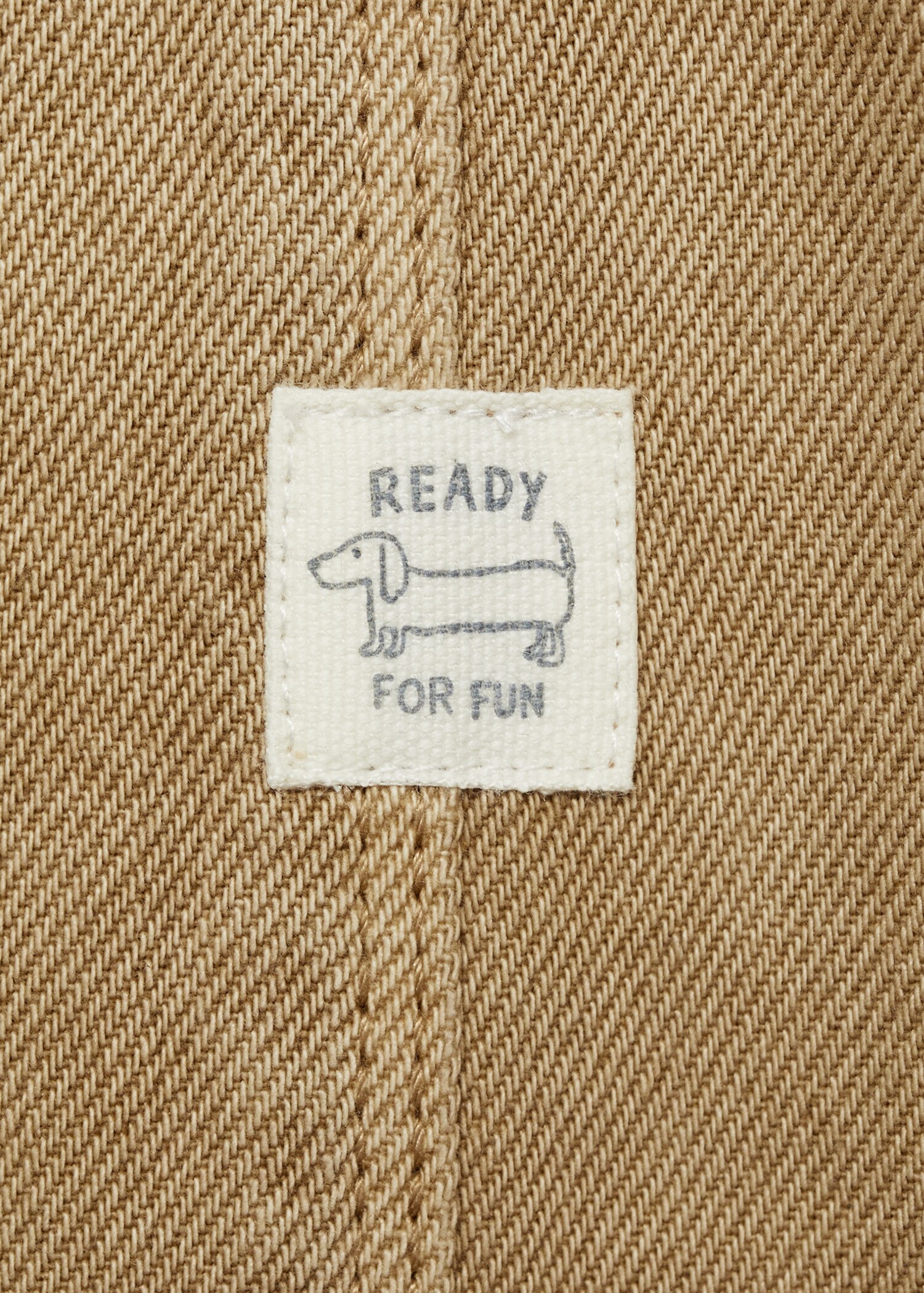 Long denim dungarees - Details of the article 0