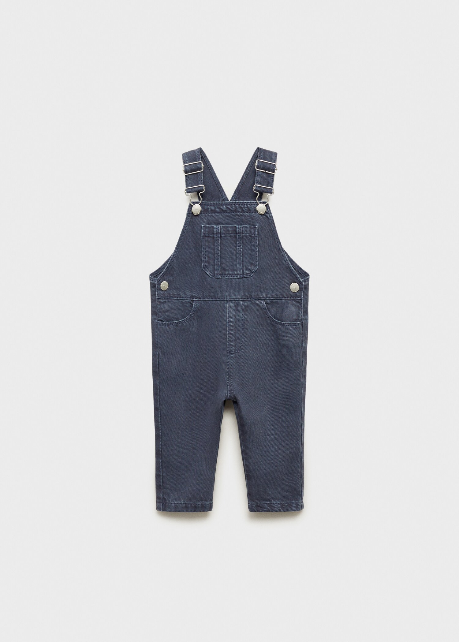 Long denim dungarees - Article without model