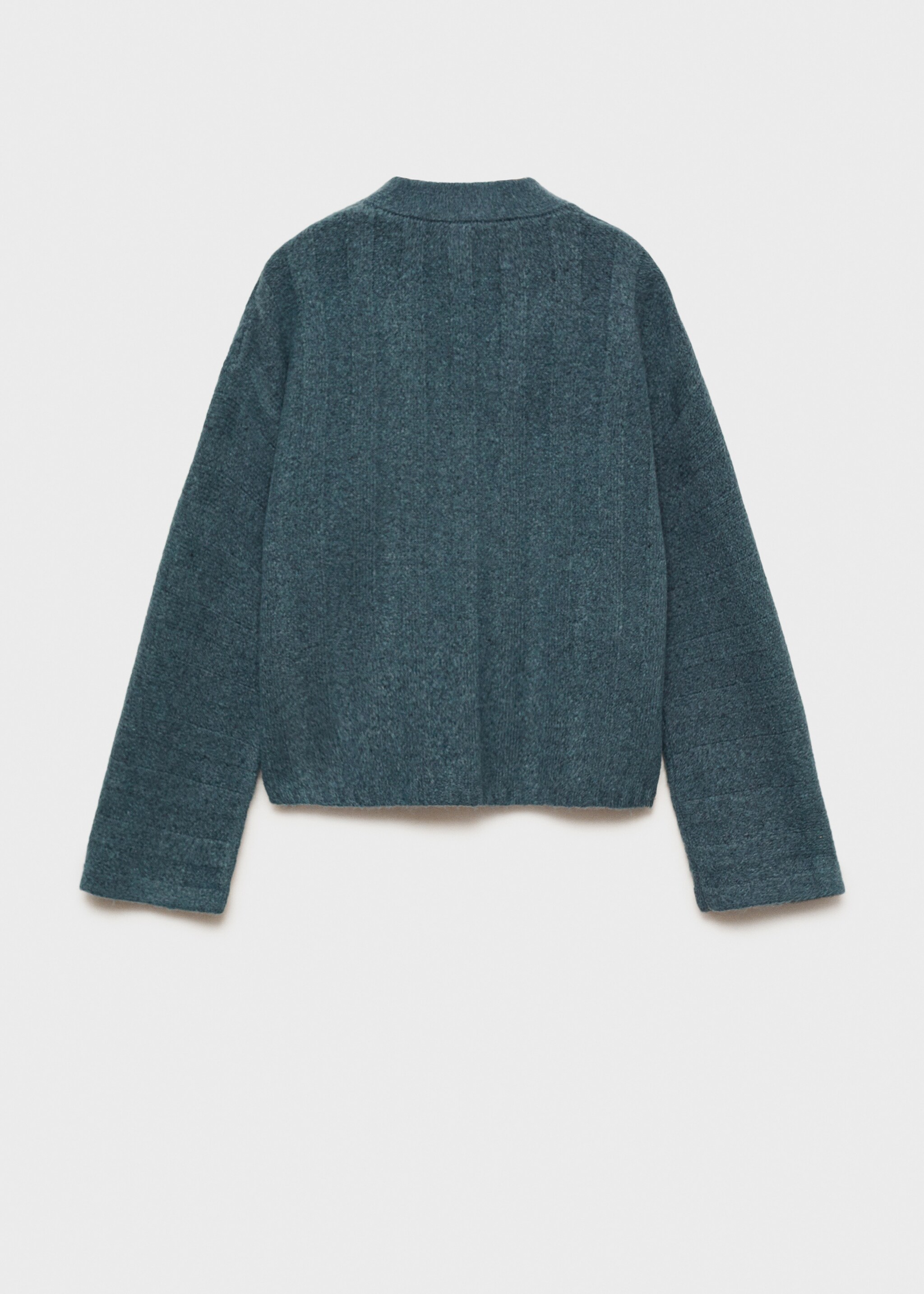 Cardigan punto rayas - Reverso del artículo