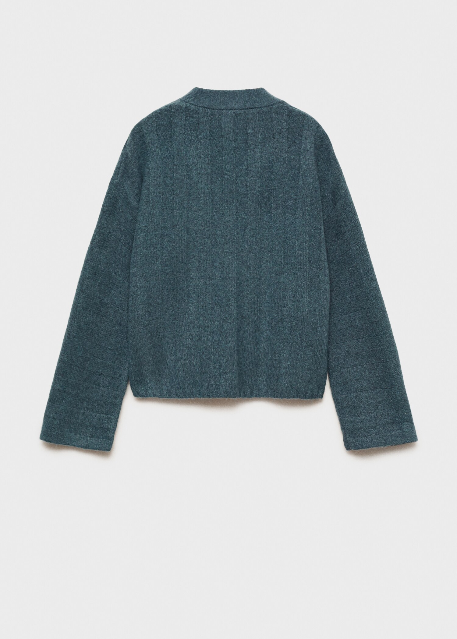 Cardigan punto rayas - Reverso del artículo