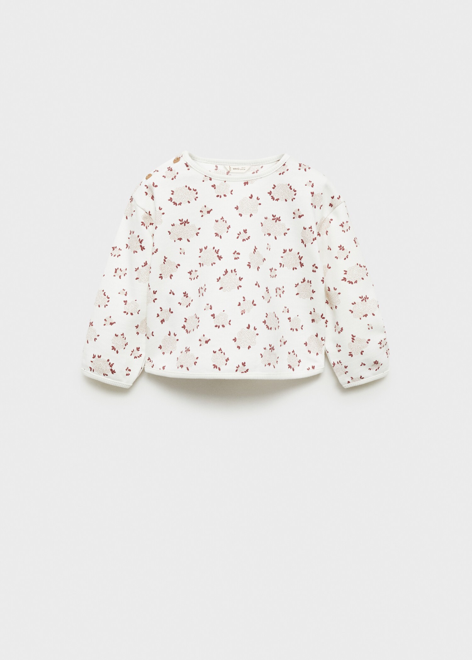Sweat-shirt à fleurs - Article sans modèle