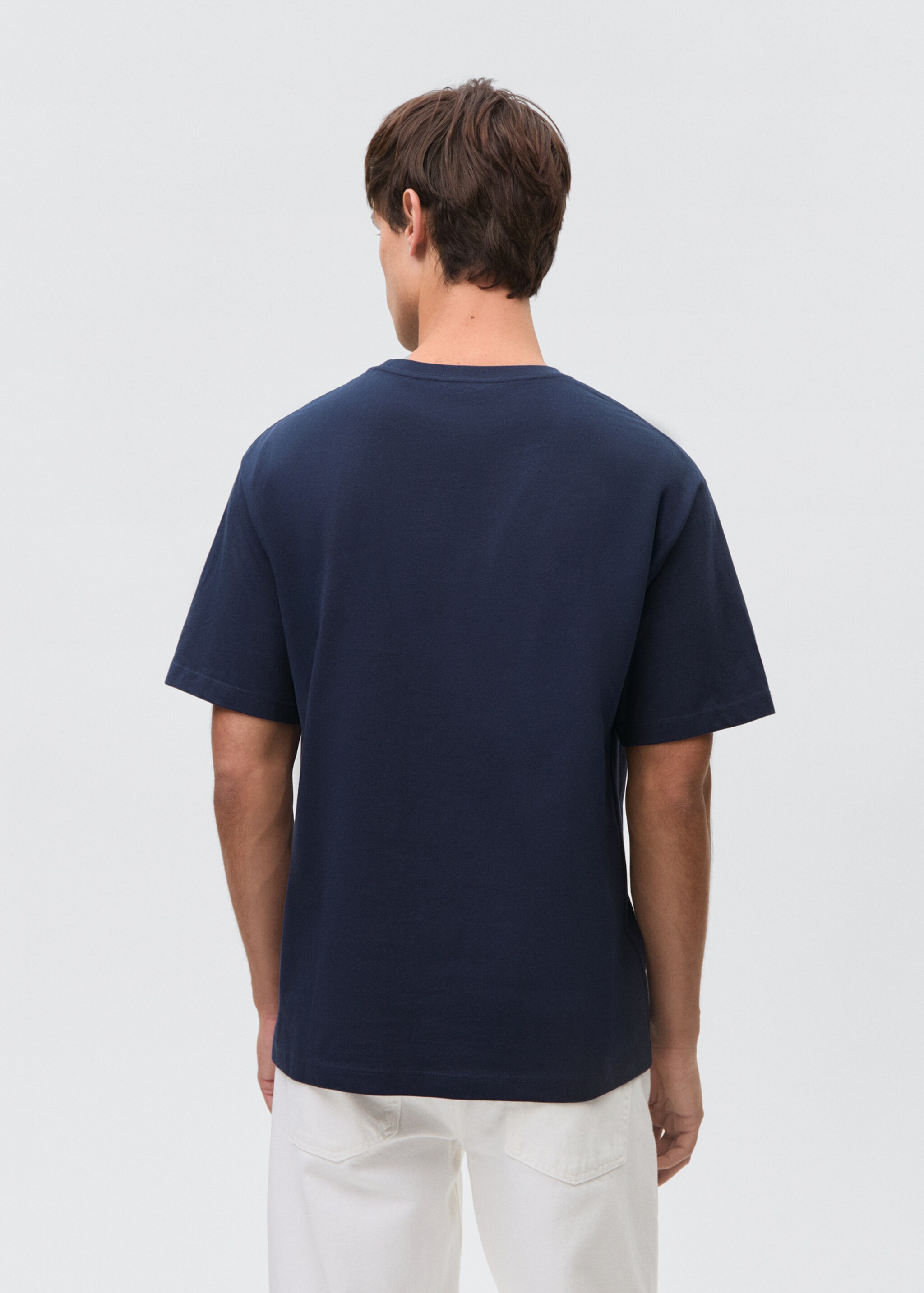 T-shirt manches à revers - Verso de l’article