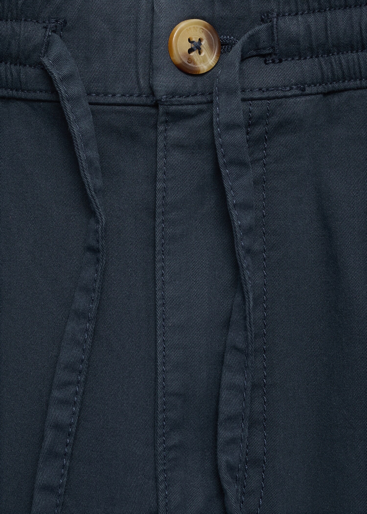 Cotton jogger-style trousers - Details of the article 8