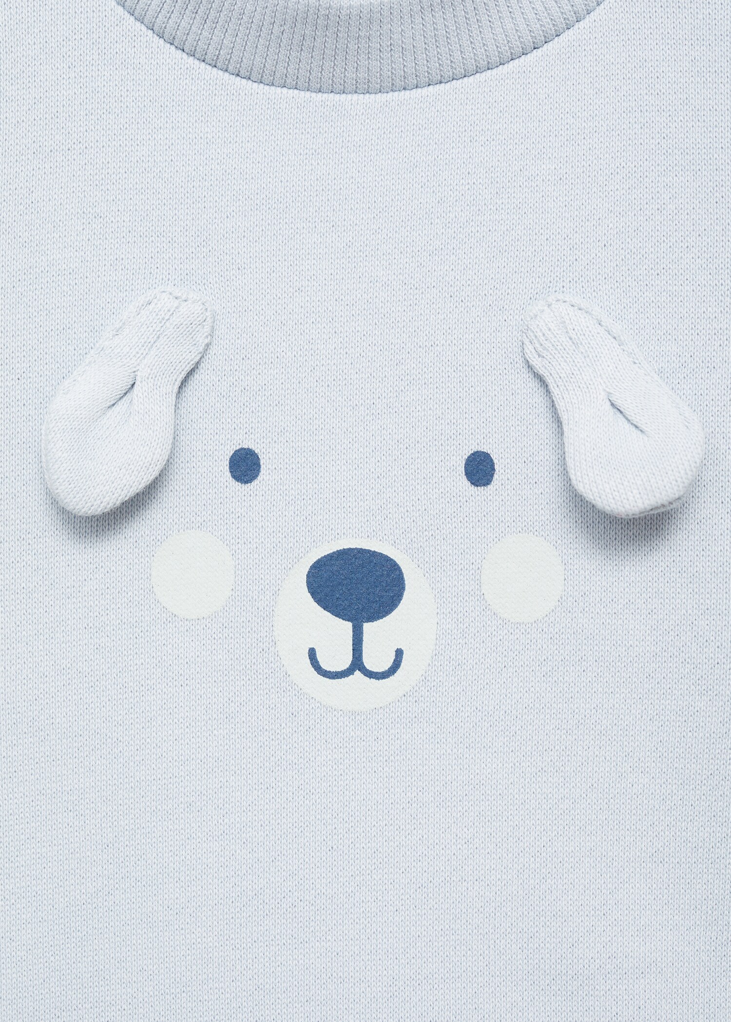 Sudadera algodón adornos relieve - Detalle del artículo 8