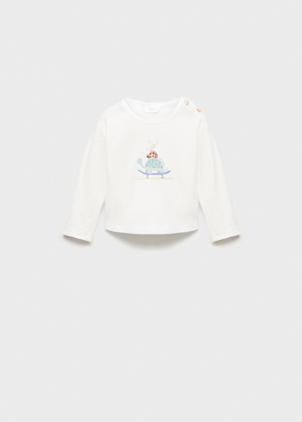 Cotton printed T-shirt | MANGO Madagascar