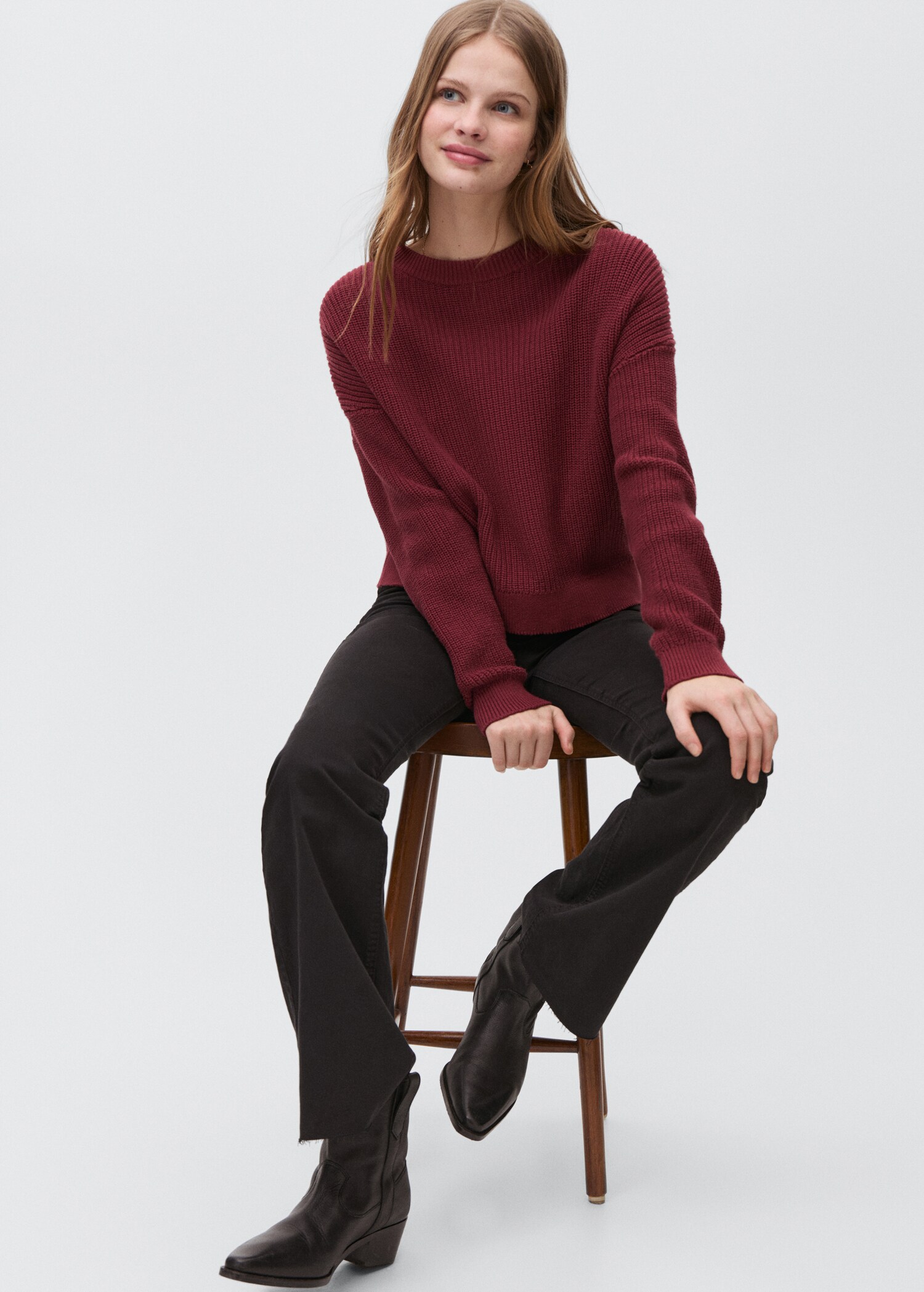 Pull-over maille ouvertures - Détail de l'article 2