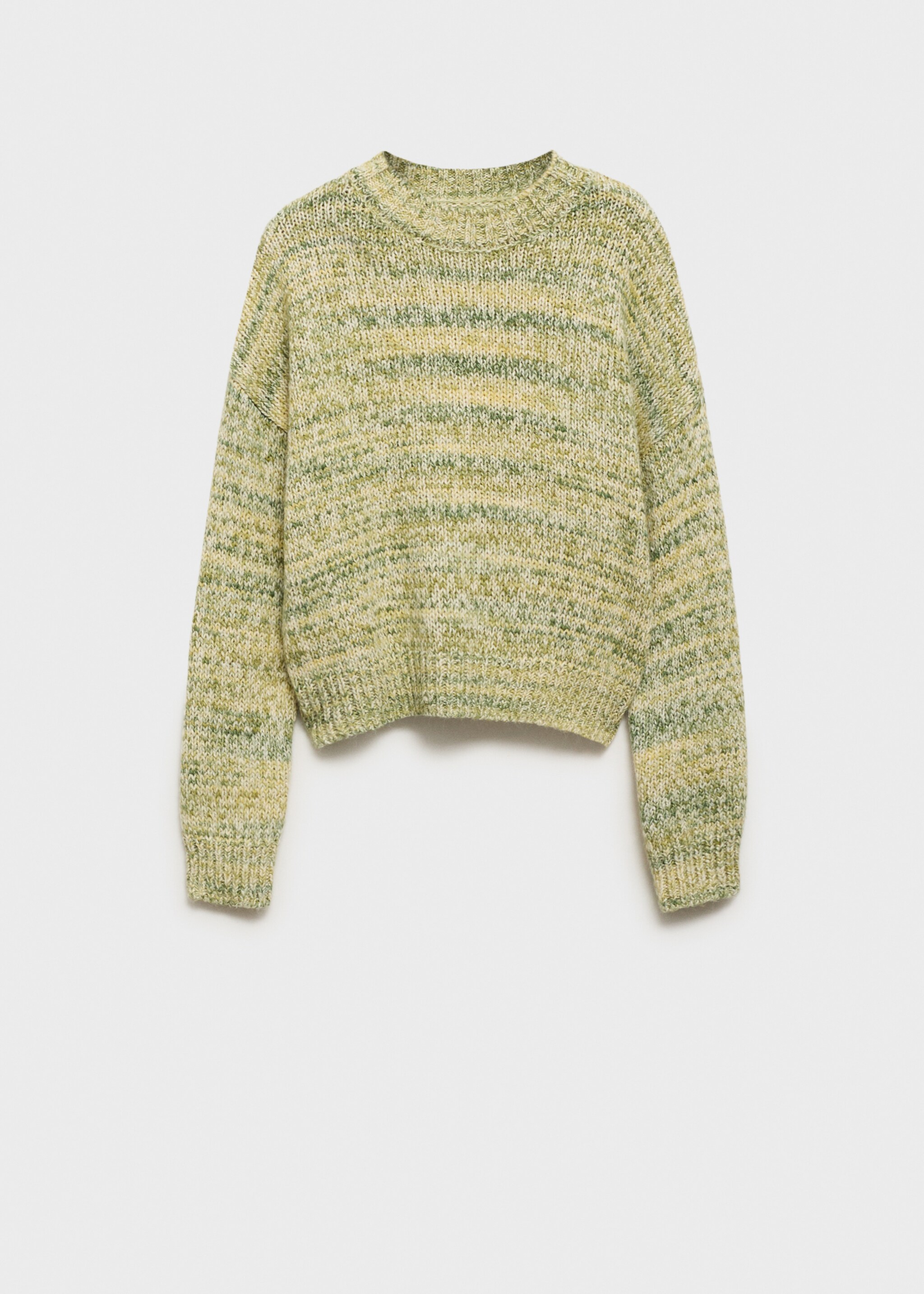 Pull-over maille chinée - Article sans modèle