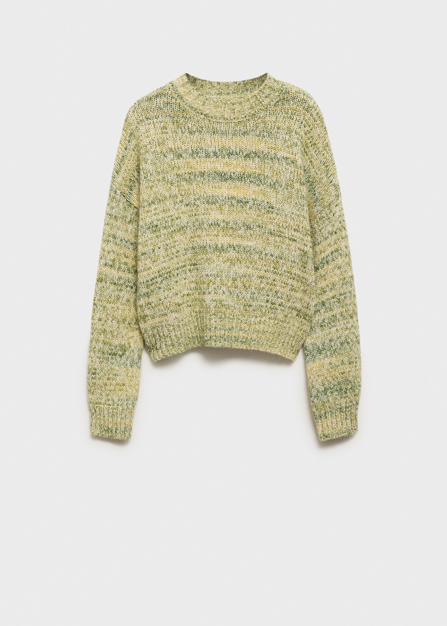 Marbled knitted sweater - Article without model