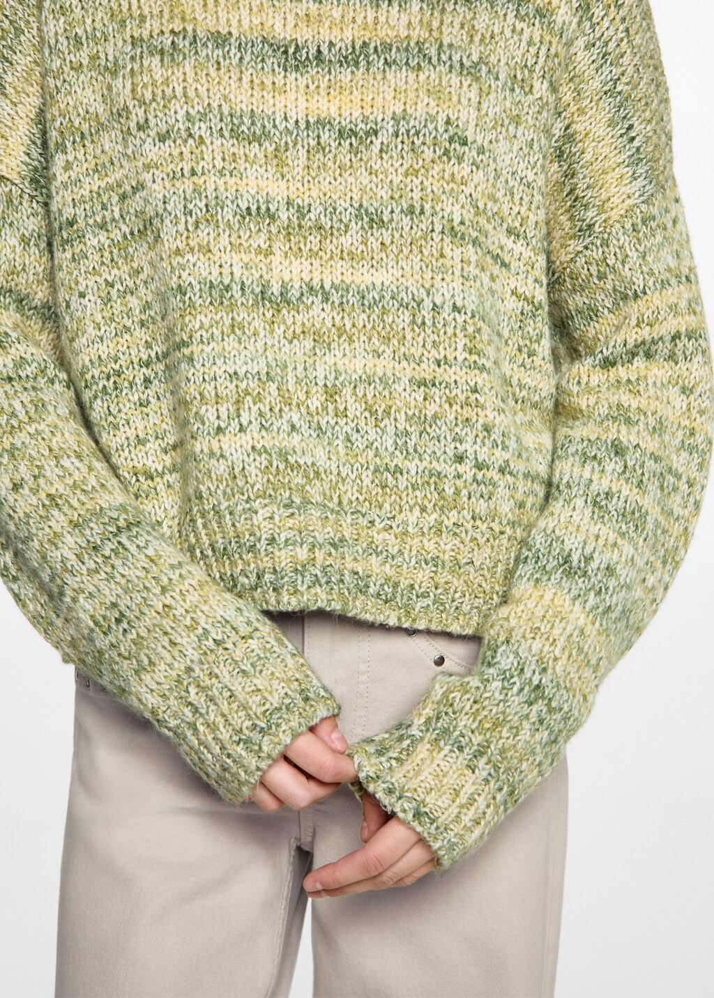Marbled knitted sweater - Teen | MANGO USA Marbled knitted sweater - Teen | MANGO USA