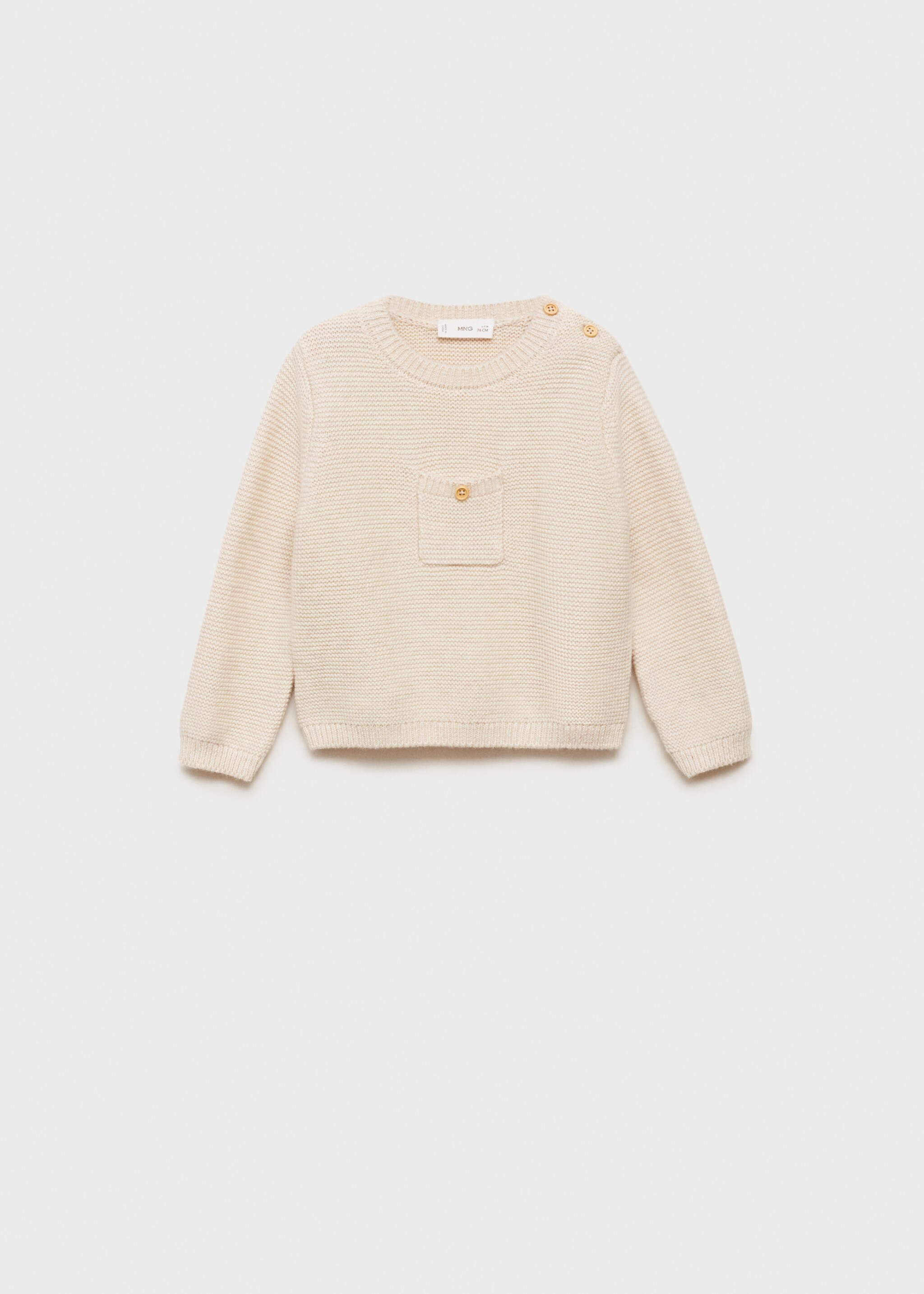 Pull-over maille poche - Article sans modèle