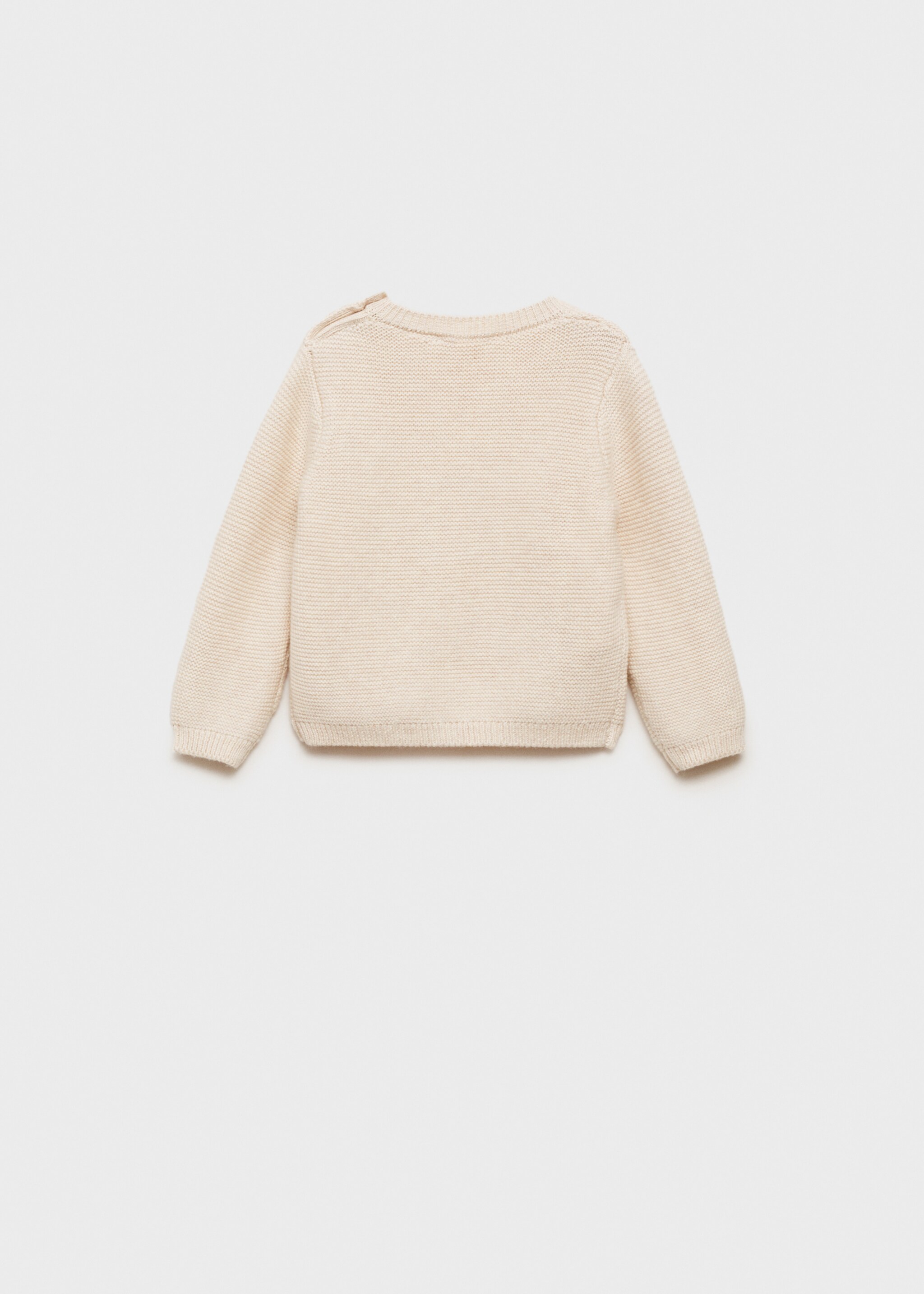 Pullover maglia tasca - Retro dell'articolo