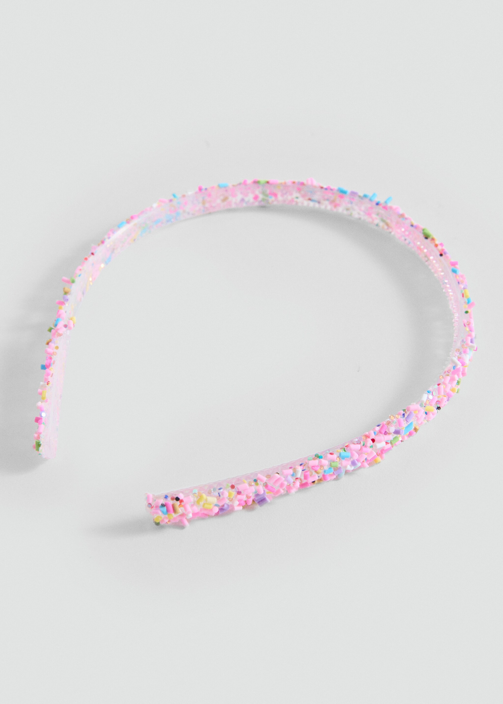 Bead appliqué hairband - Medium plane