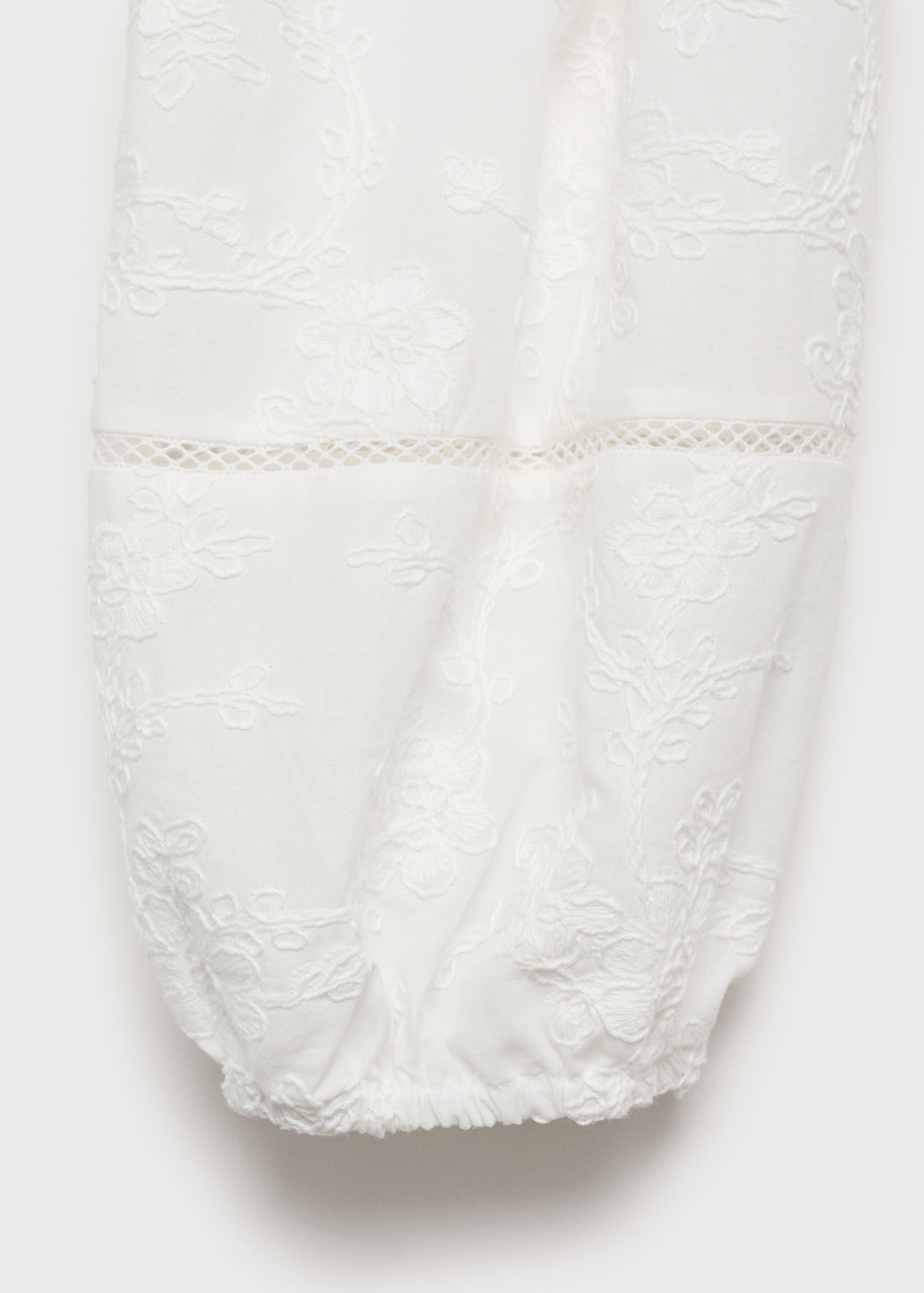 Blouse coton détails brodés - Détail de l'article 0