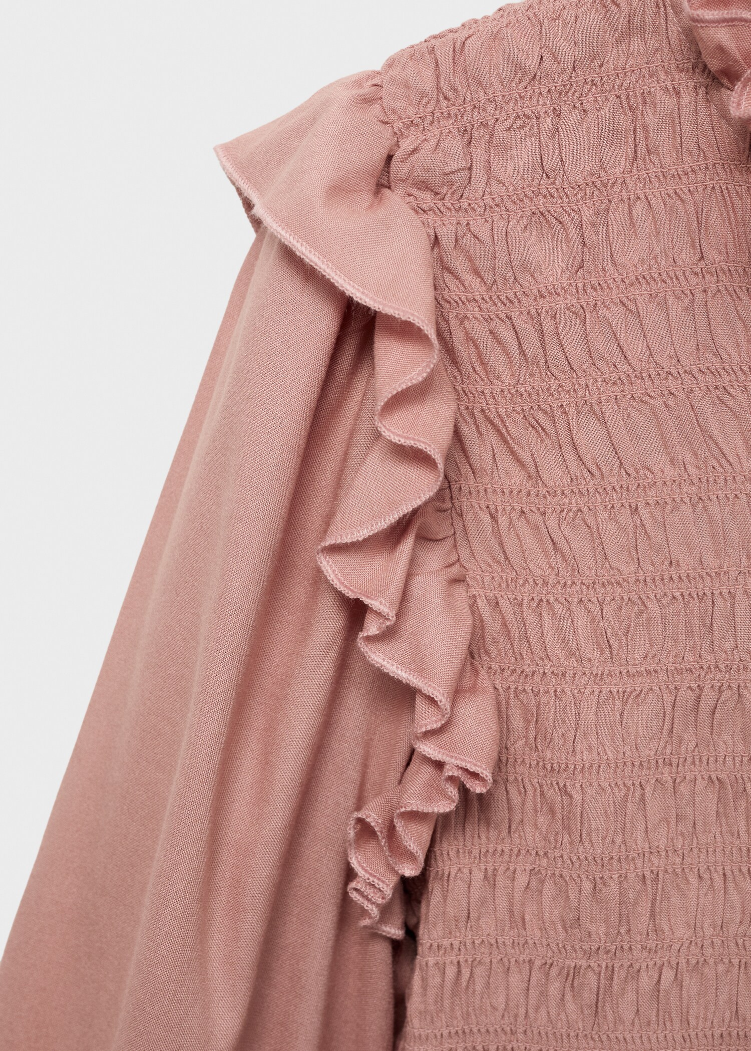 Ruched blouse with ruffles - Details of the article 8