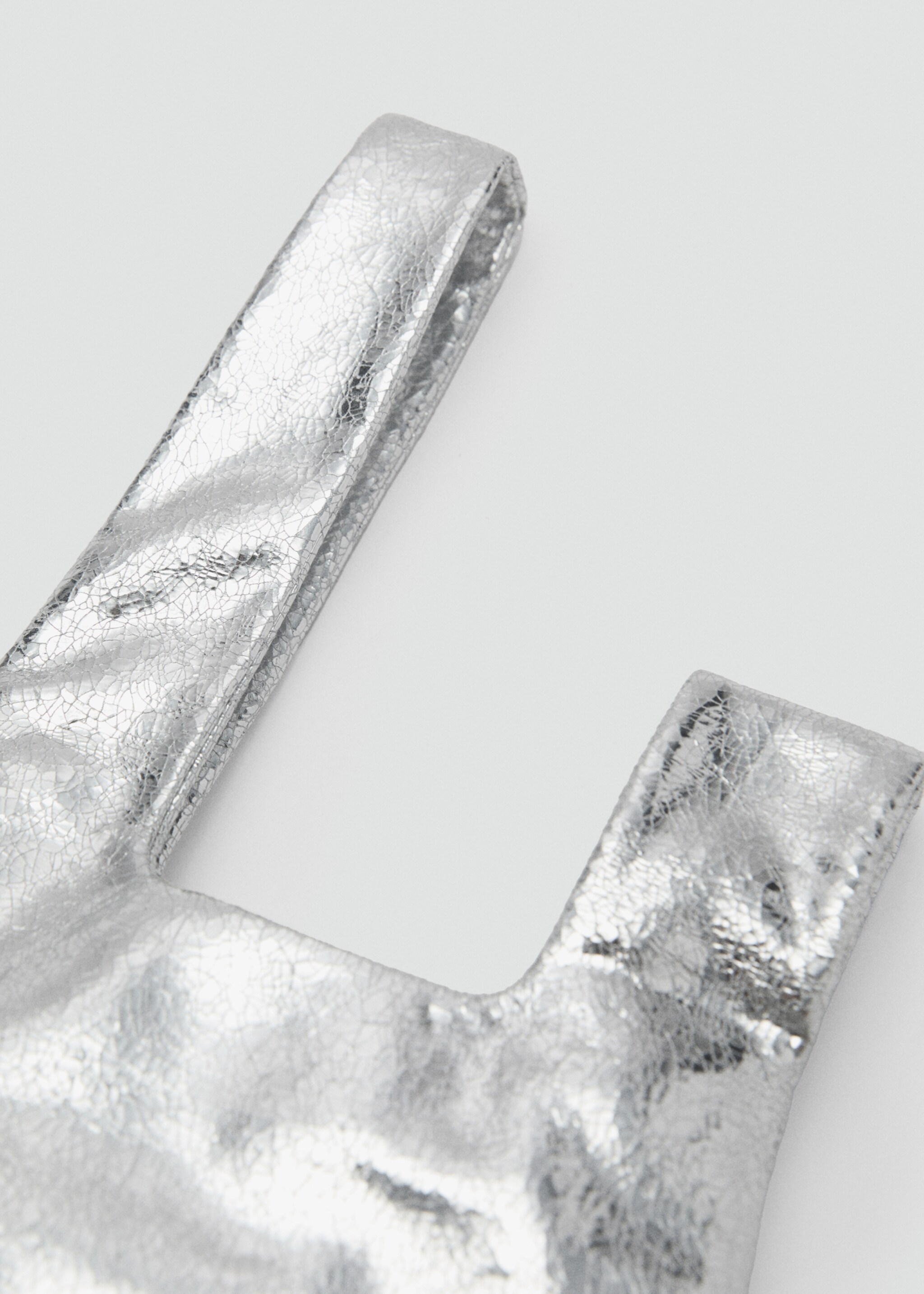 Metallic handbag - Details of the article 1