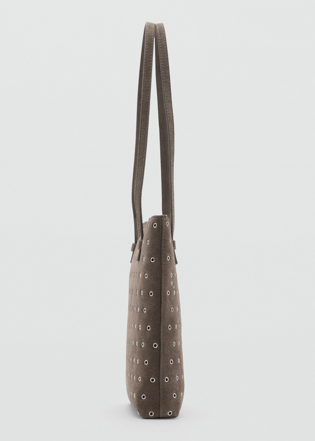 Die-cut leather shoulder bag - image 4