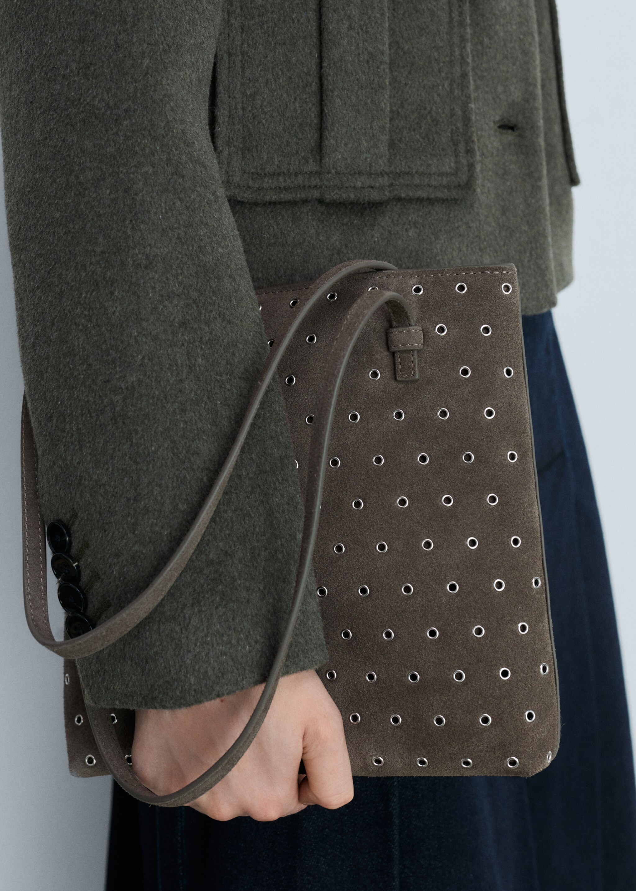 Bolso hombro piel troquelado - Detalle del artículo 9