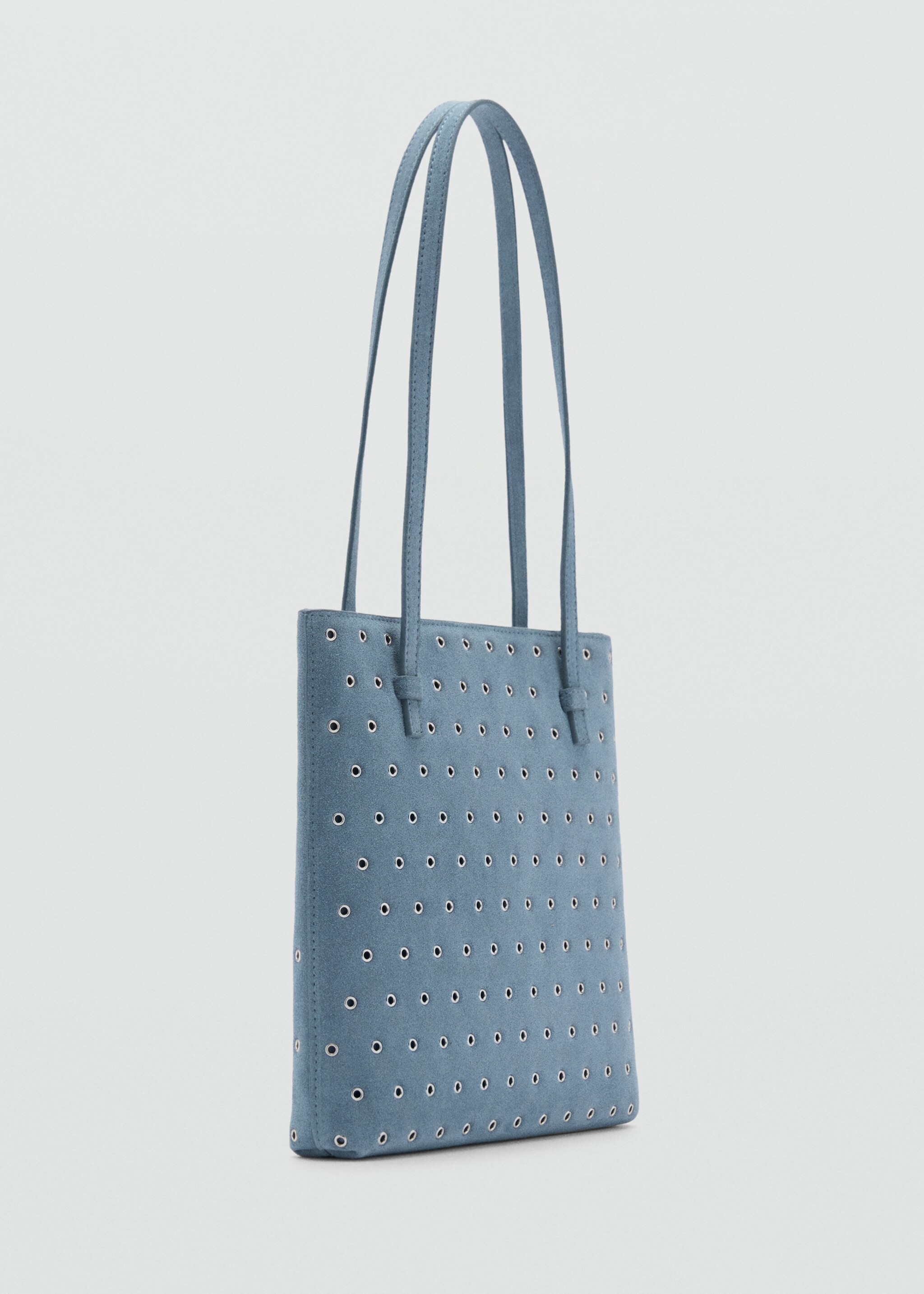 Bolso hombro piel troquelado - Plano medio