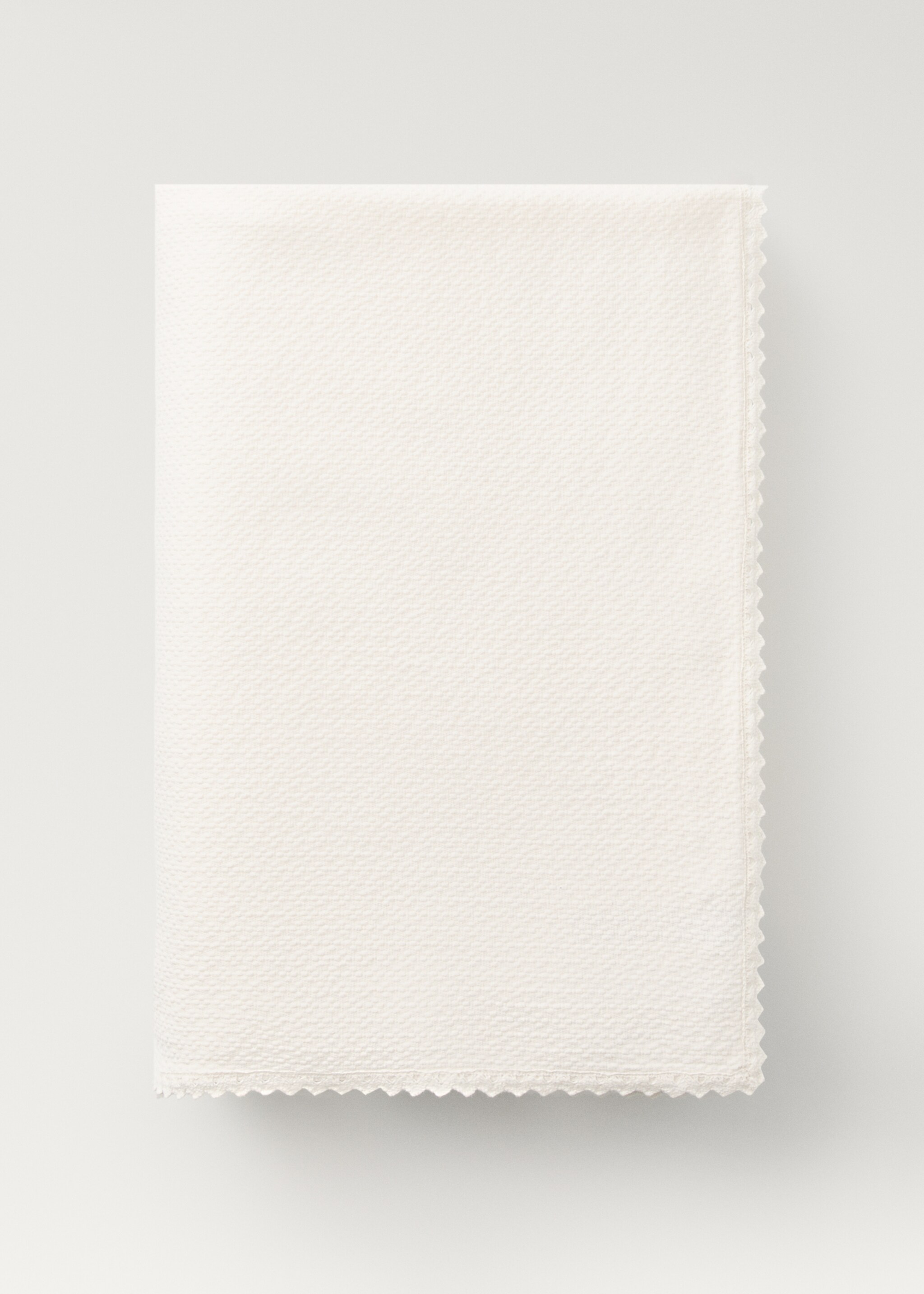 Getextureerd katoenen sprei - Detail van het artikel 3