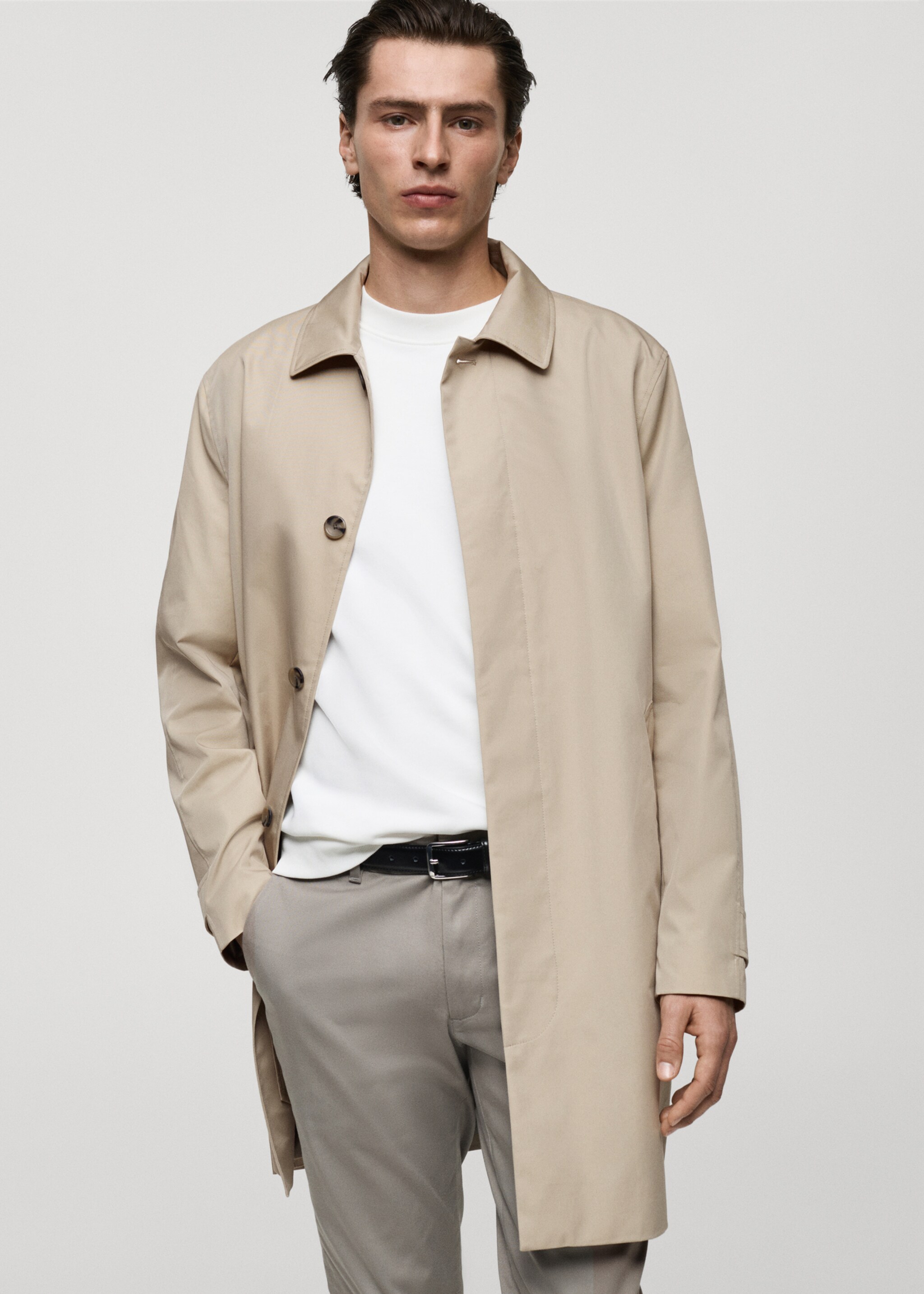 Trench classico water repellent - Piano medio