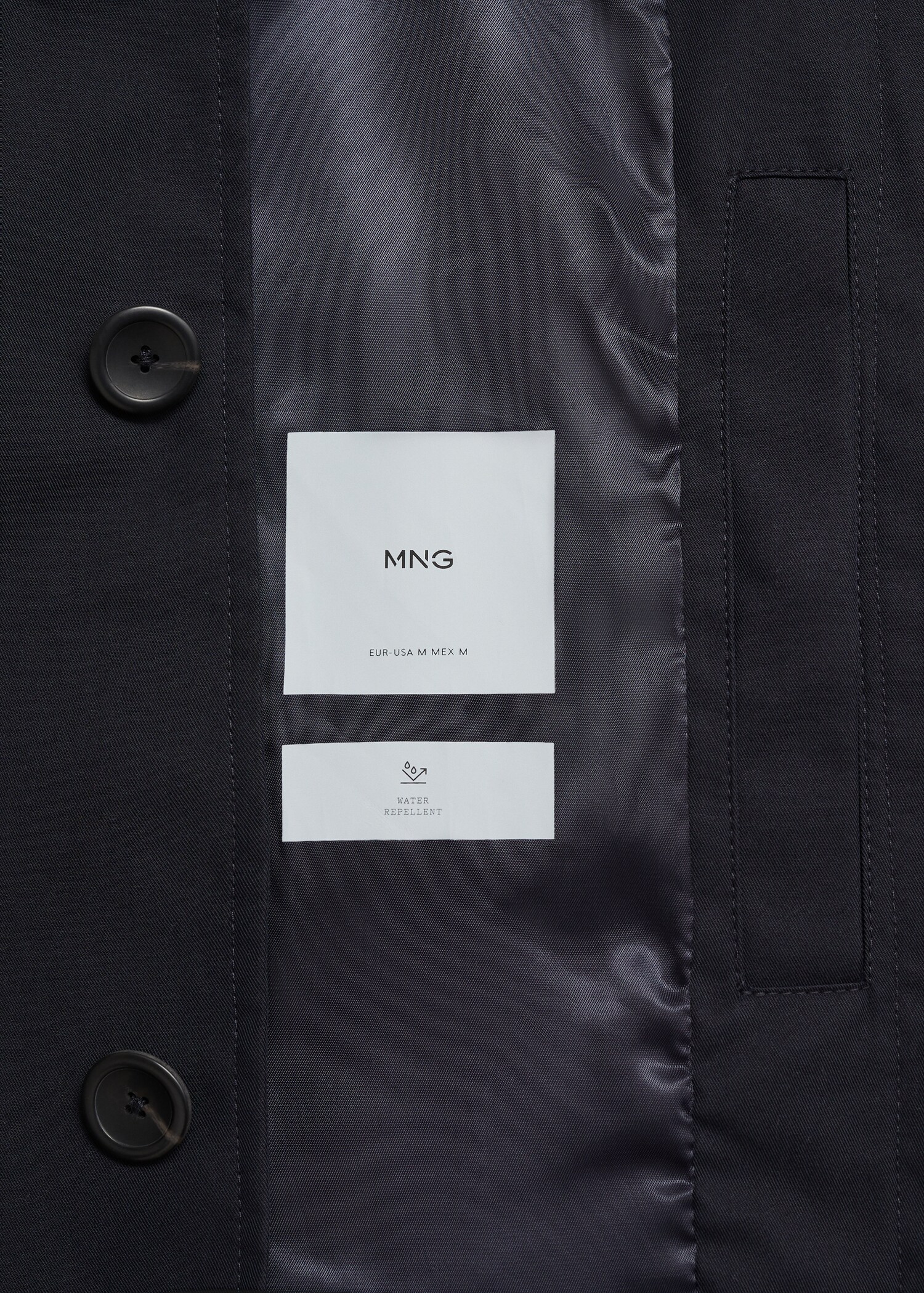 Waterafstotende klassieke trenchcoat - Detail van het artikel 8