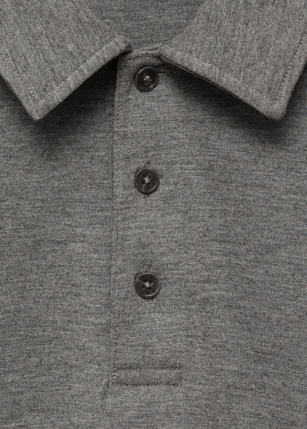 LYFT 18 LOGO SWEAT POLO SHIRT - グレー 18 Logo Sweat Polo Shirt - Grey – LÝFT