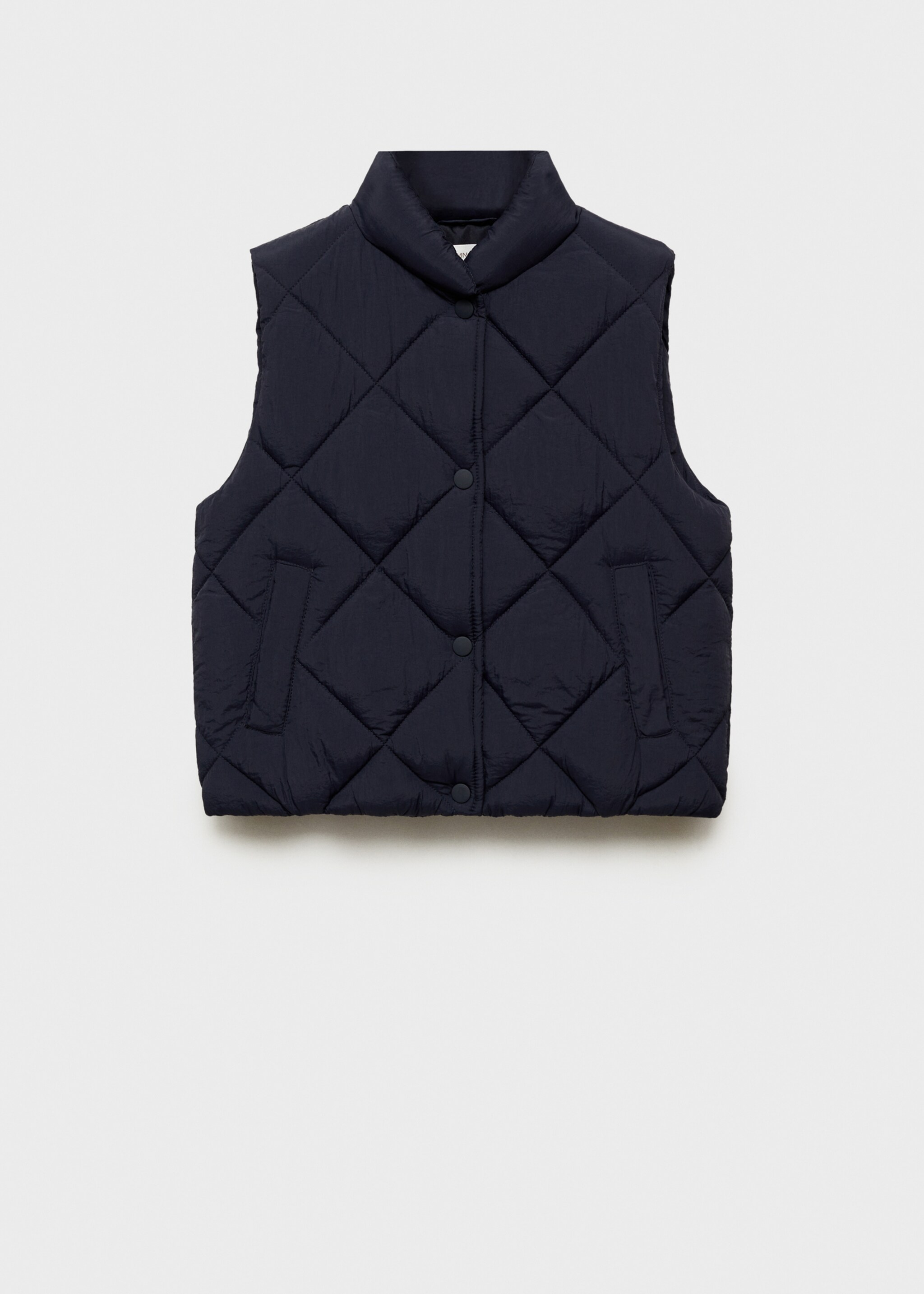 Diamond quilted gilet - Article without model