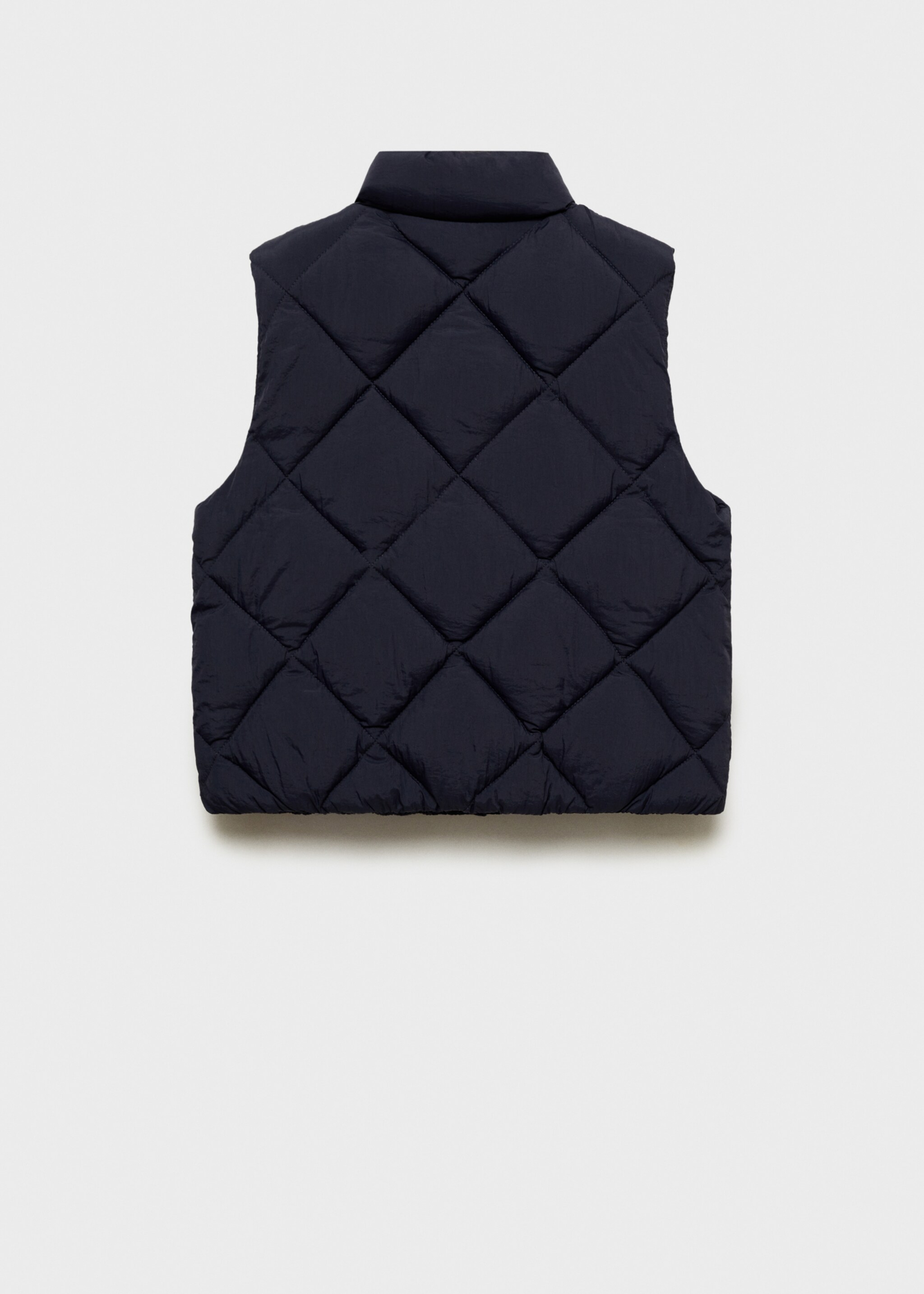 Diamond quilted gilet - Reverse of the article