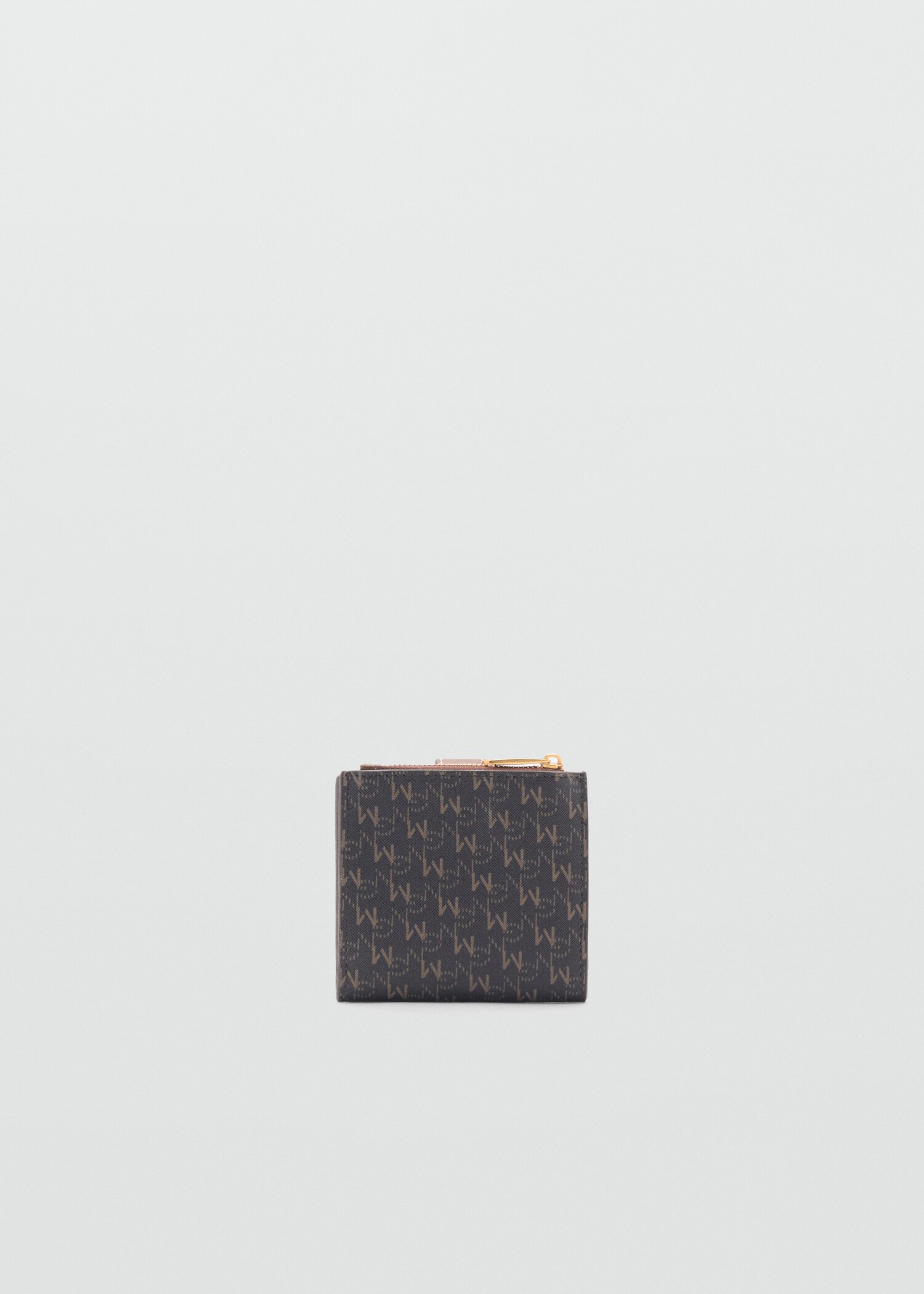 Wallet with printed logo - Medium plane