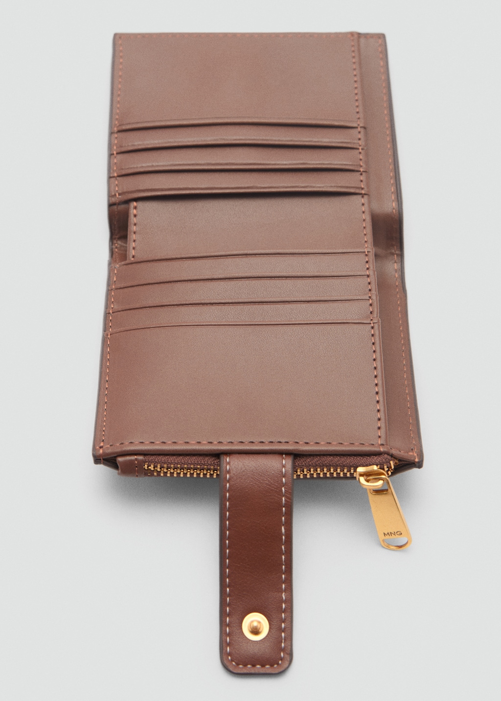 Wallet with printed logo