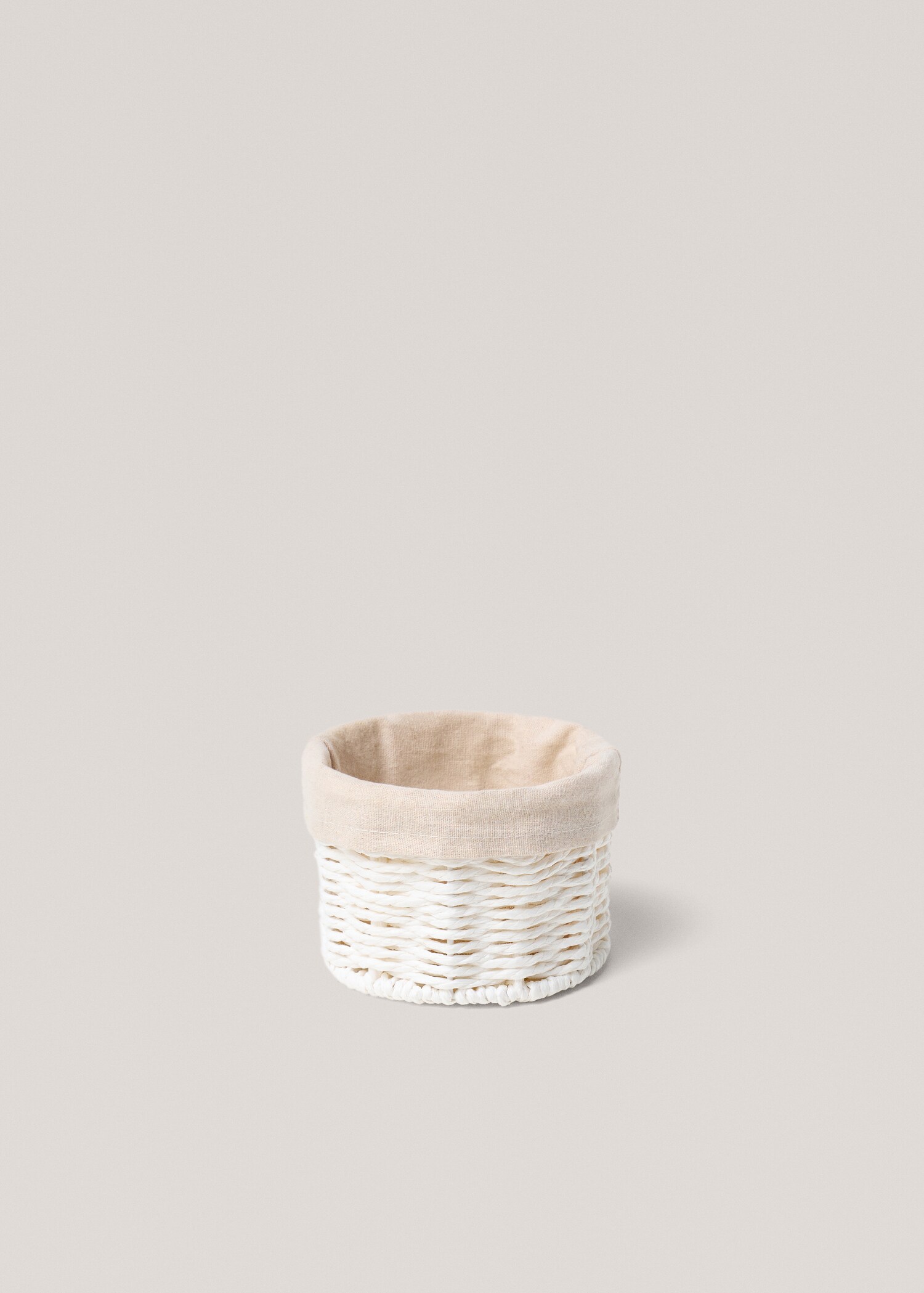 Petit panier en papier rond - Article sans modèle