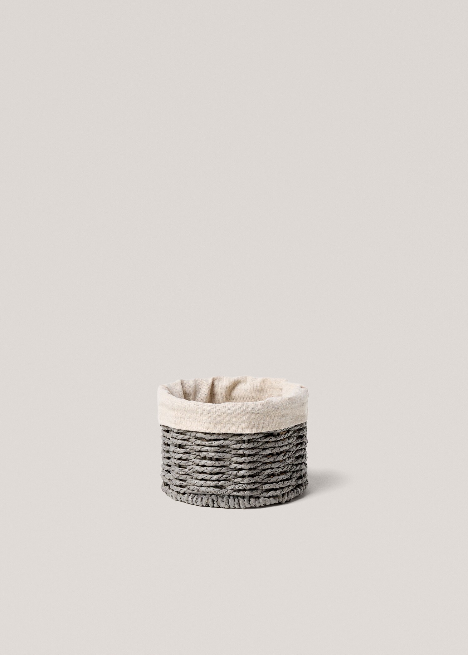 Petit panier en papier rond - Article sans modèle