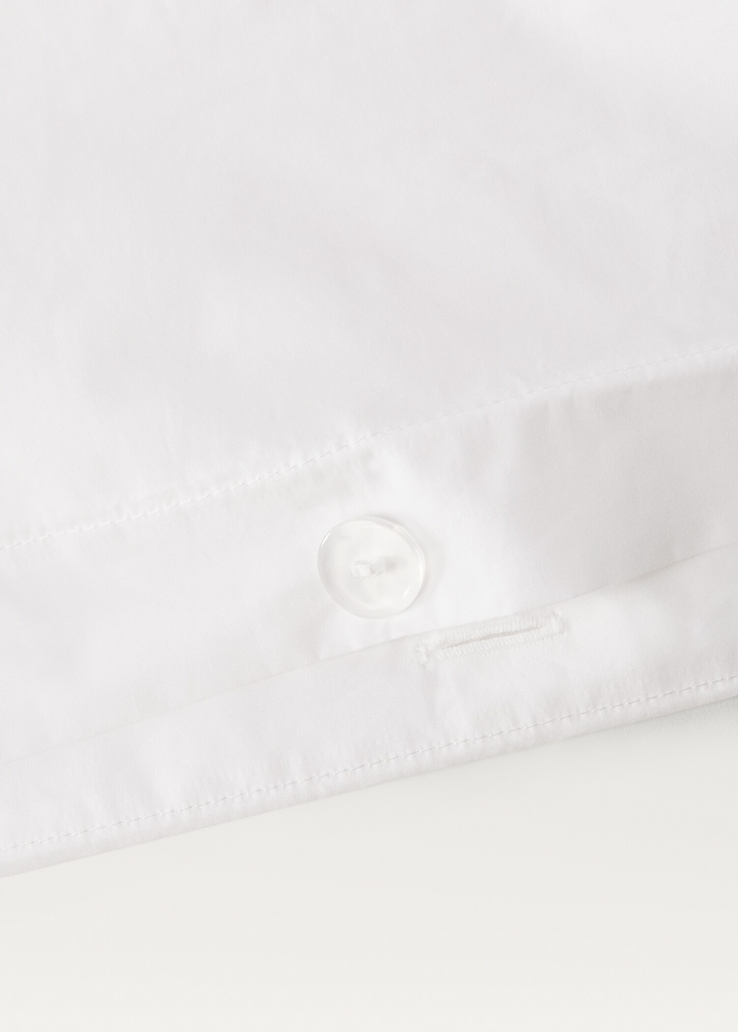 300-thread count cotton percale duvet cover for 90 cm bed - Details of the article 1