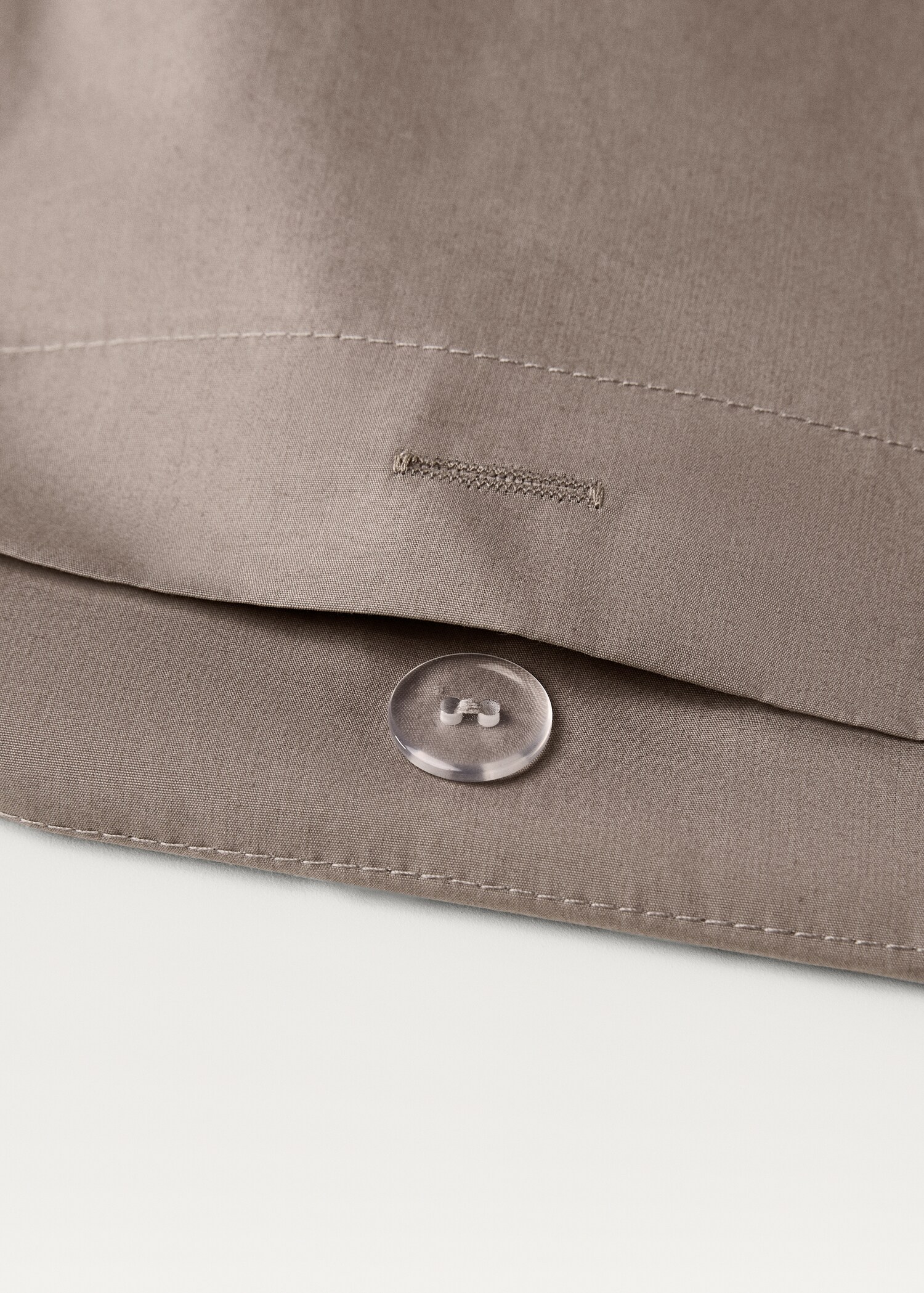 300-thread count cotton percale duvet cover for 90 cm bed - Details of the article 1