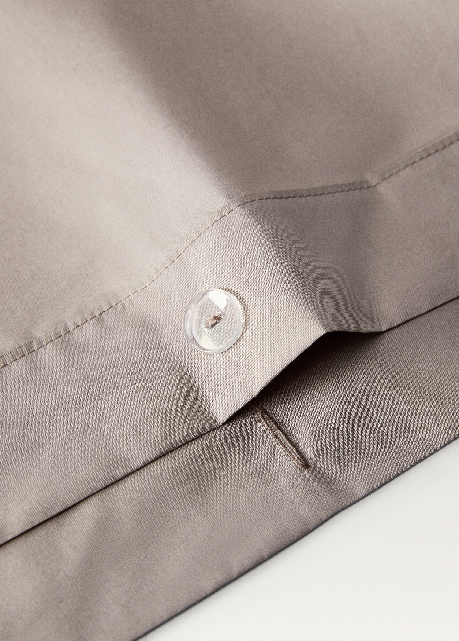 500-thread cotton percale duvet cover for 90 cm bed - Details of the article 2