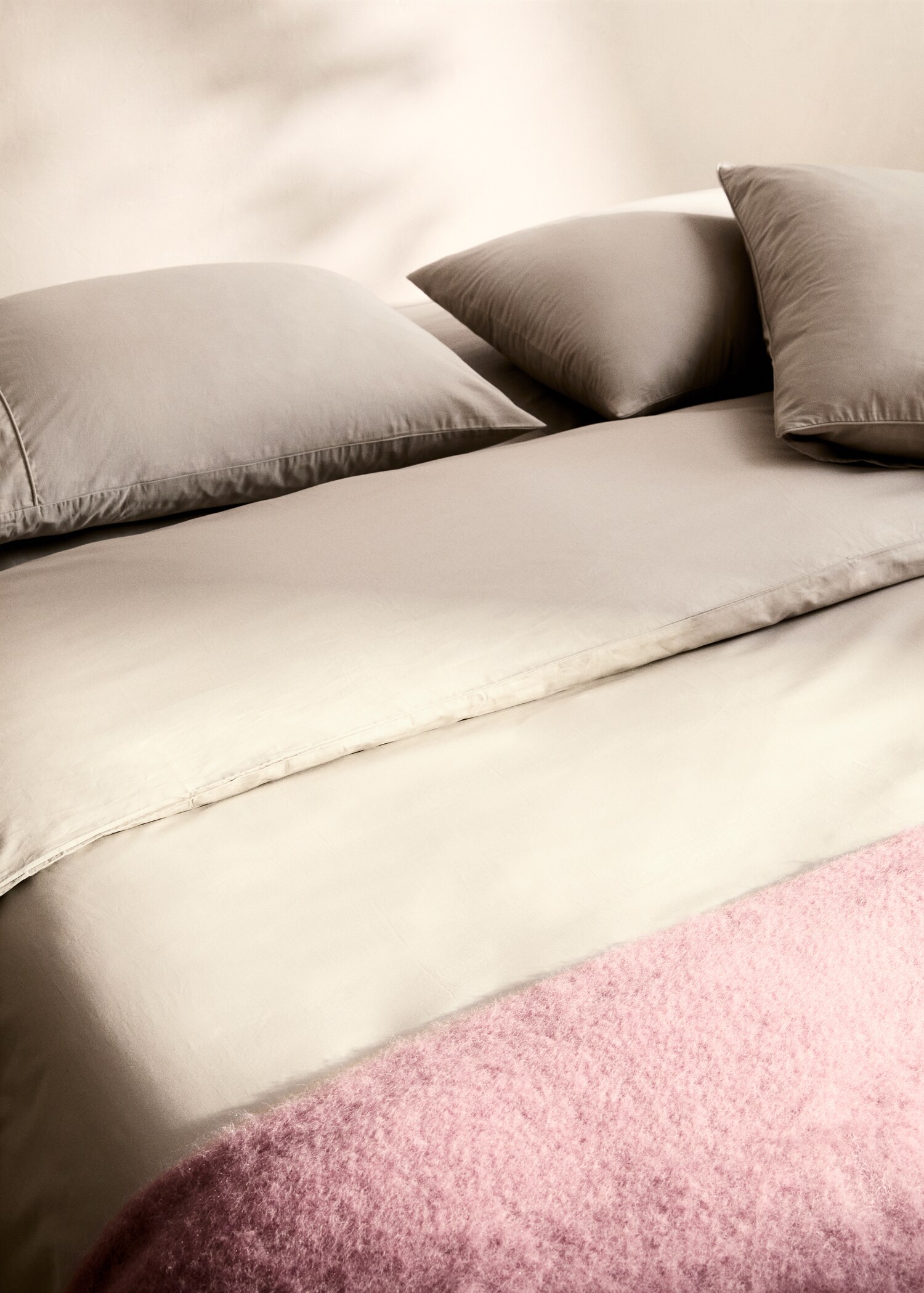500-thread cotton percale duvet cover for 90 cm bed - Details of the article 7