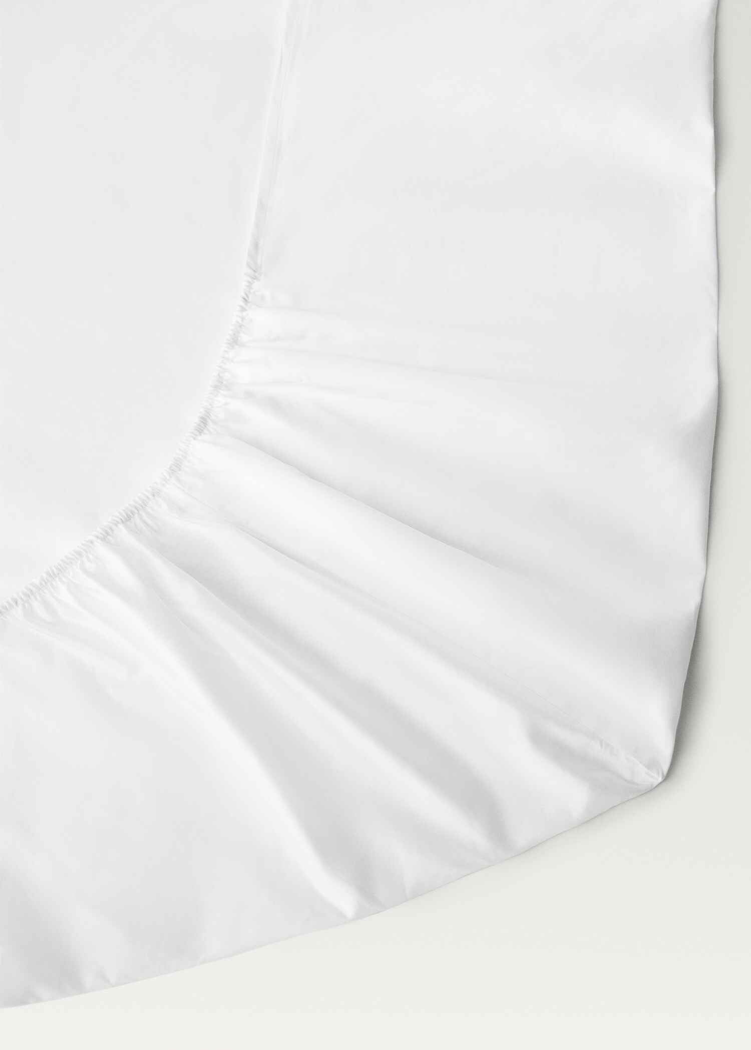 600-thread washed cotton fitted sheet for 180 cm bed - Details of the article 2