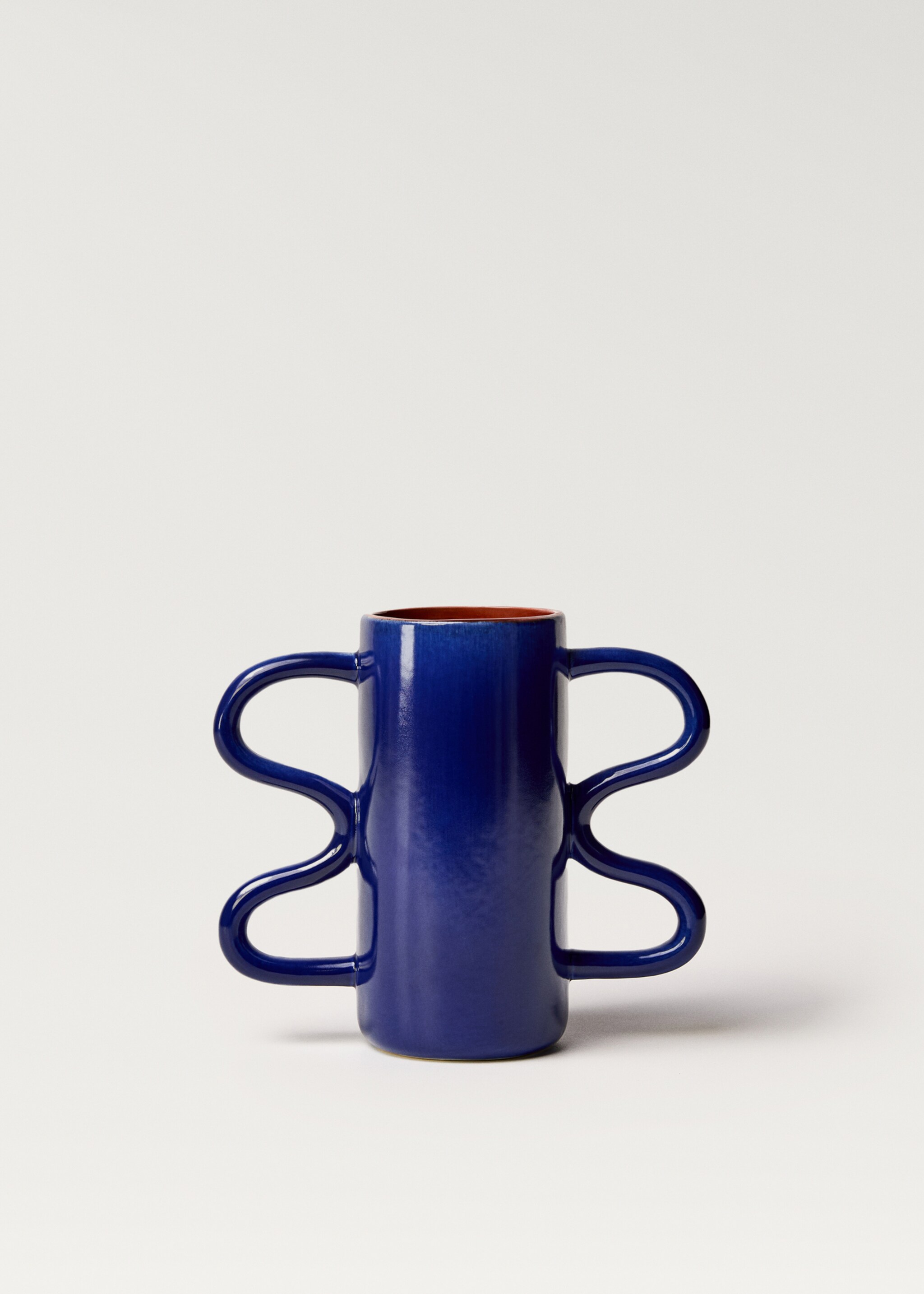 Medium earthenware vase with handles - Article without model