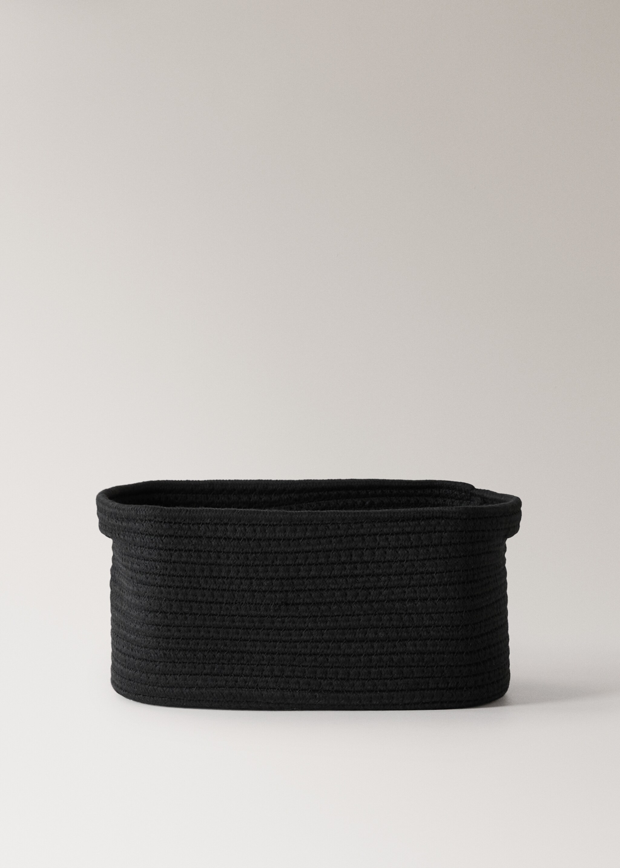 Large rectangular cotton basket - Article without model
